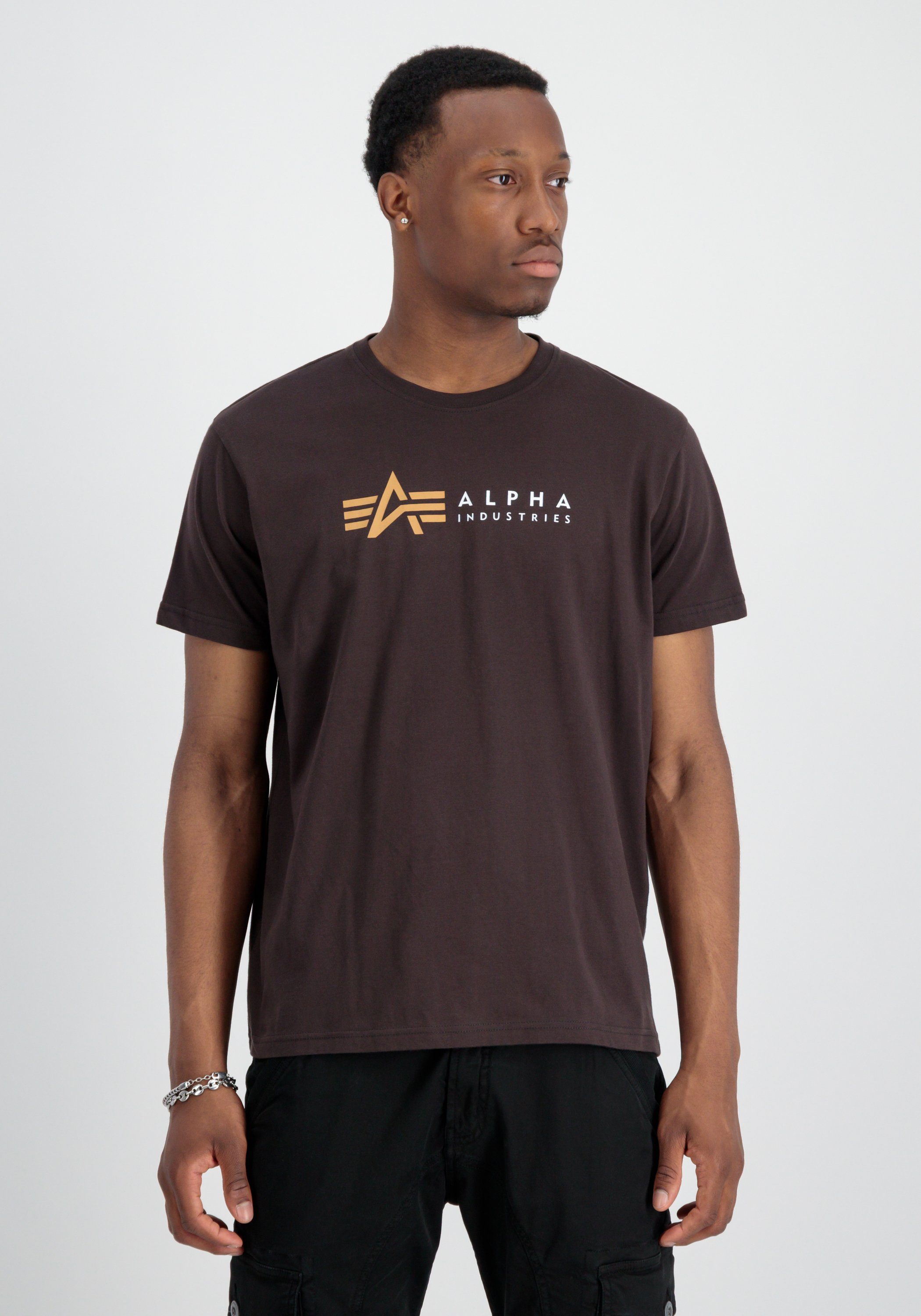 Alpha Industries T-Shirt "Alpha Industries Men - T-Shirts Alpha Label T-Shi günstig online kaufen