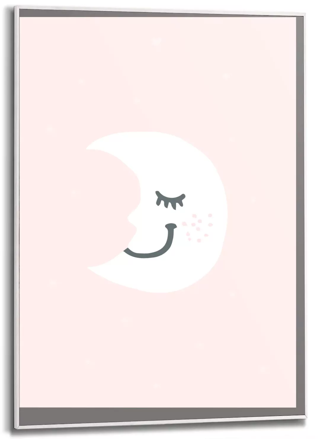 Reinders Bild mit Rahmen "Pink Moon", (1 St.) günstig online kaufen