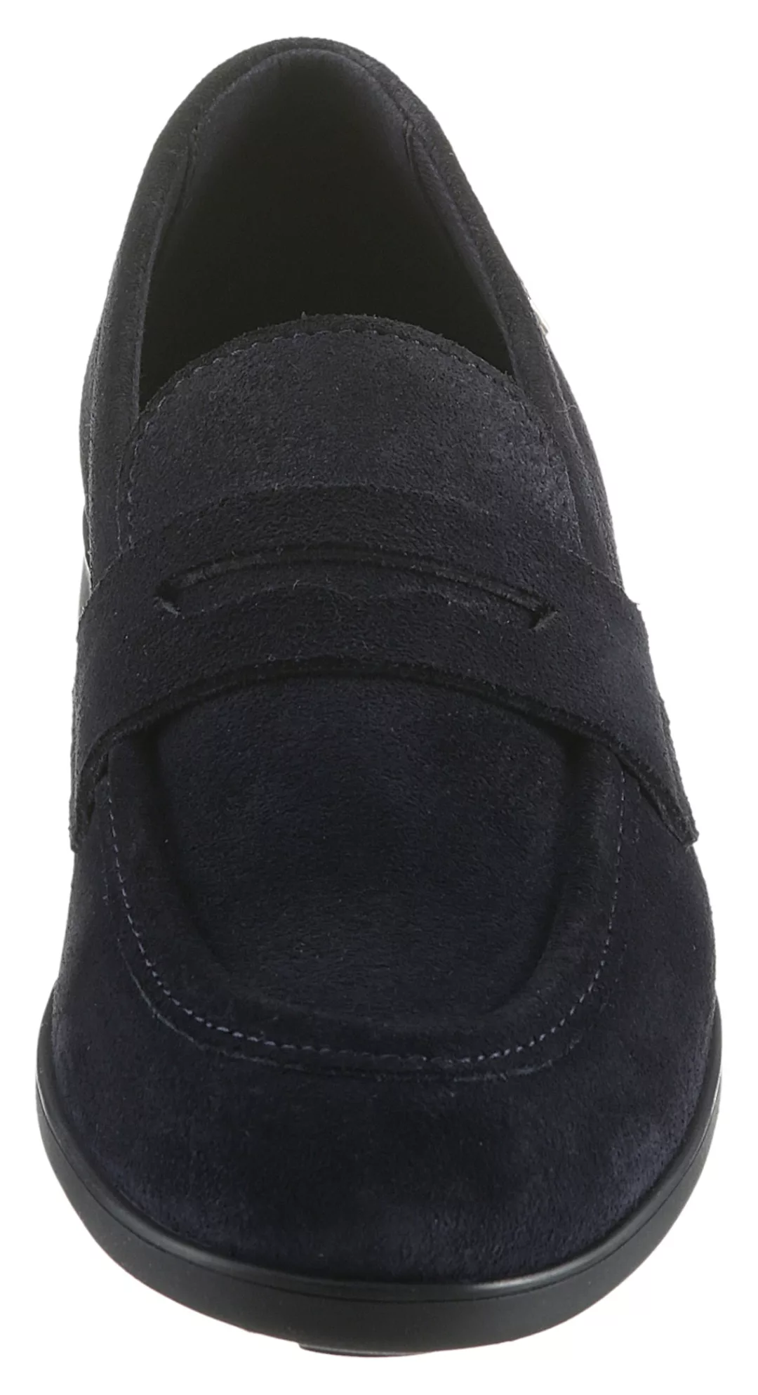 Tommy Hilfiger Loafer "FLAG SUEDE CLASSIC LOAFER", Slipper, Schlupfschuh, H günstig online kaufen