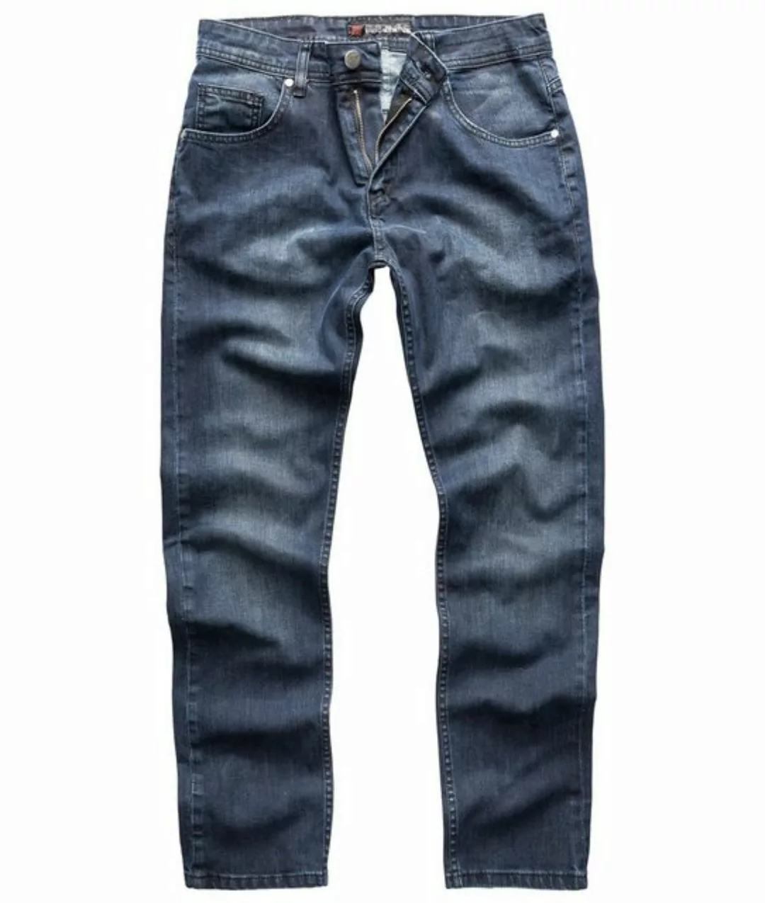 Indumentum Regular-fit-Jeans Herren Jeans Stonewashed Blau IR-505 günstig online kaufen