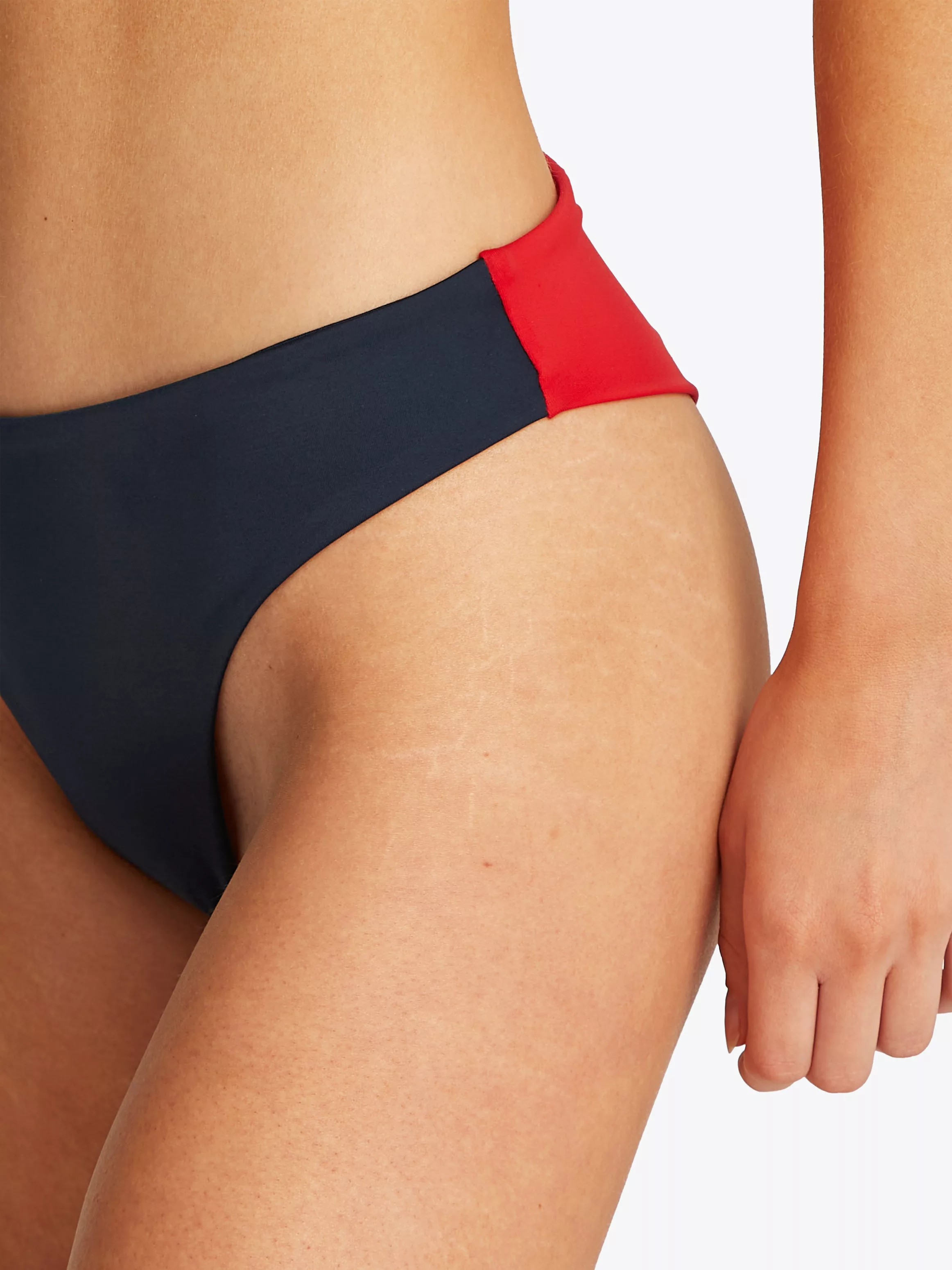 Tommy Hilfiger Swimwear Bikini-Hose "BRAZILIAN", im modernen Colorblock-Des günstig online kaufen