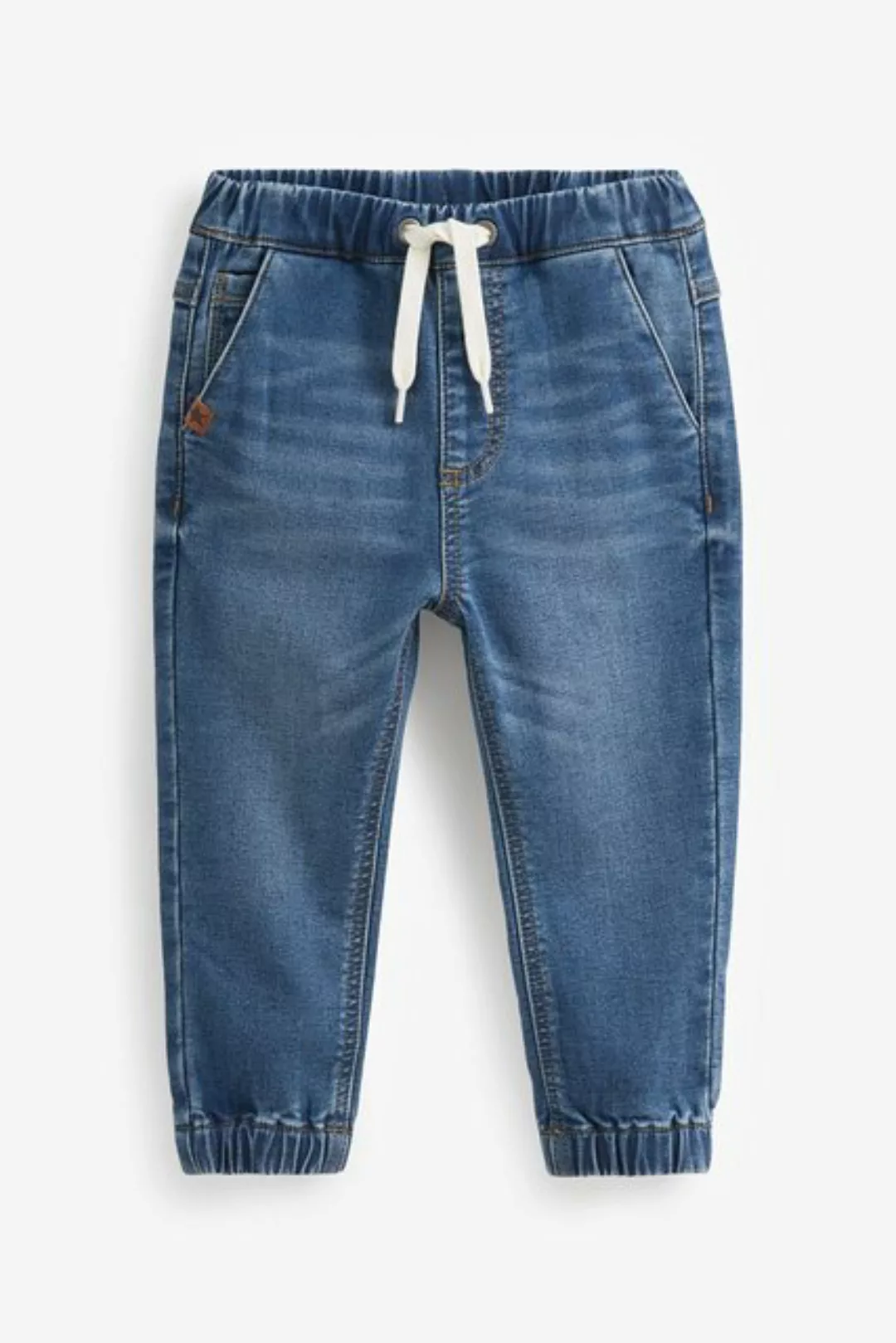 Next Jogg Pants Jogger-Jeans mit Rippenbündchen, Komfort-Stretch (1-tlg) günstig online kaufen