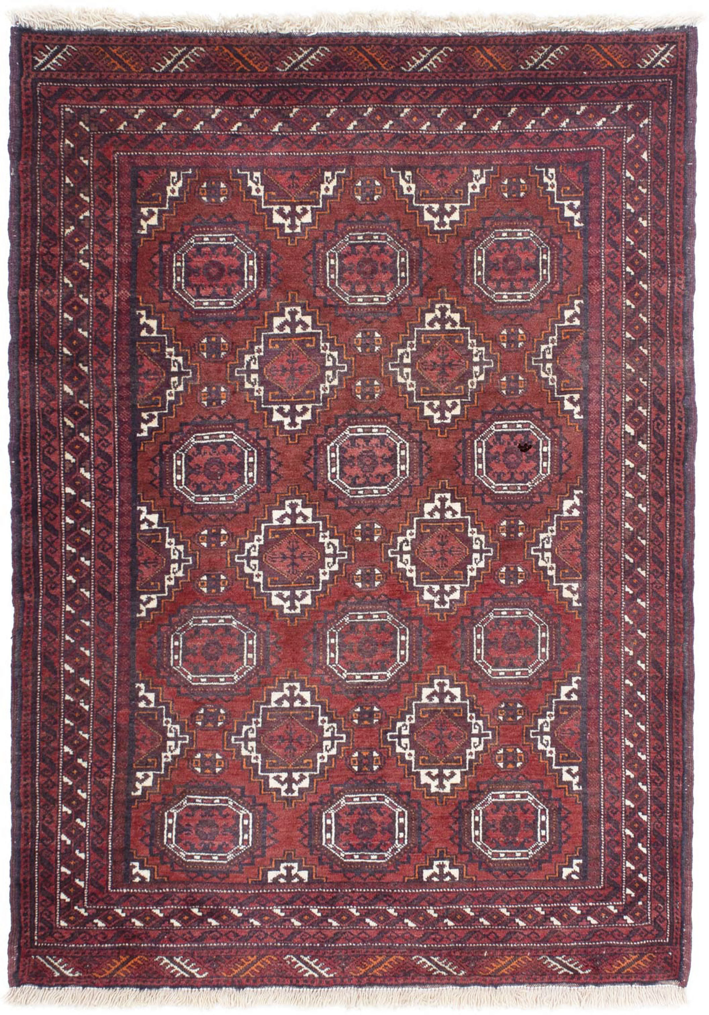 morgenland Orientteppich »Belutsch - 162 x 120 cm - dunkelrot«, rechteckig, günstig online kaufen