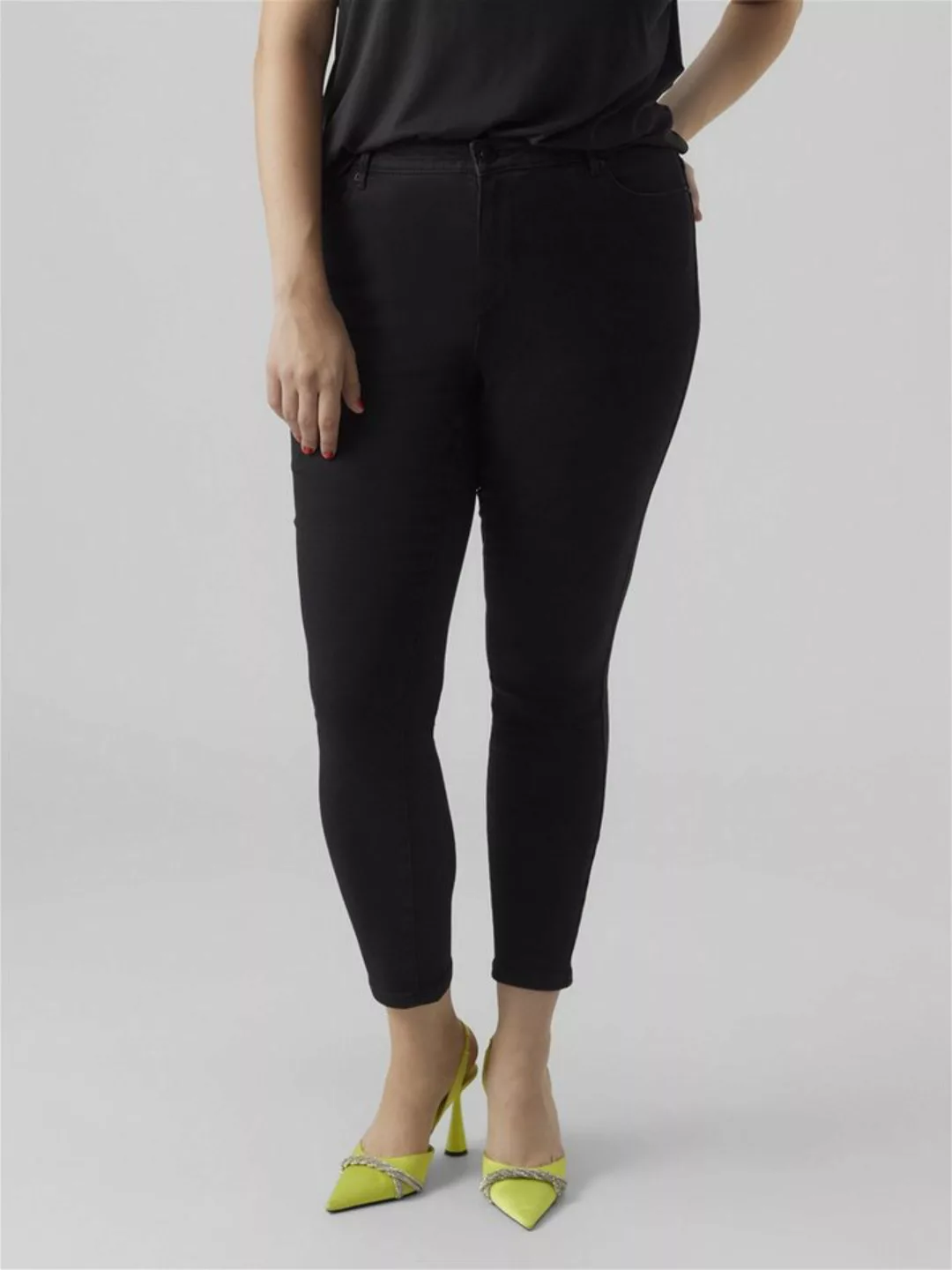 Vero Moda Curve Slim-fit-Jeans VMPHIA HR SK SOFT VI110 GA CUR NOOS günstig online kaufen