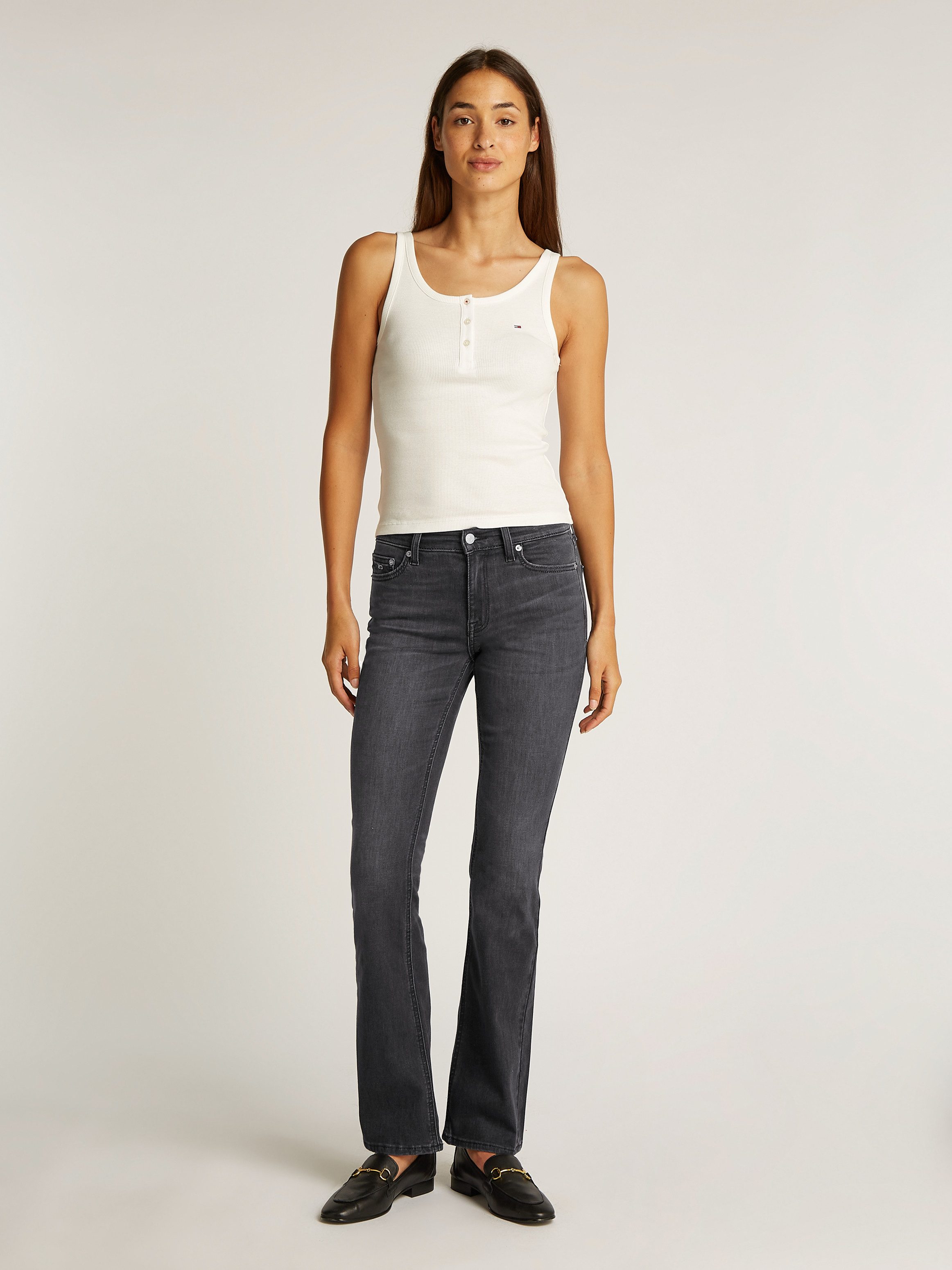 Tommy Jeans Bootcut-Jeans Maddie Mid Rise günstig online kaufen