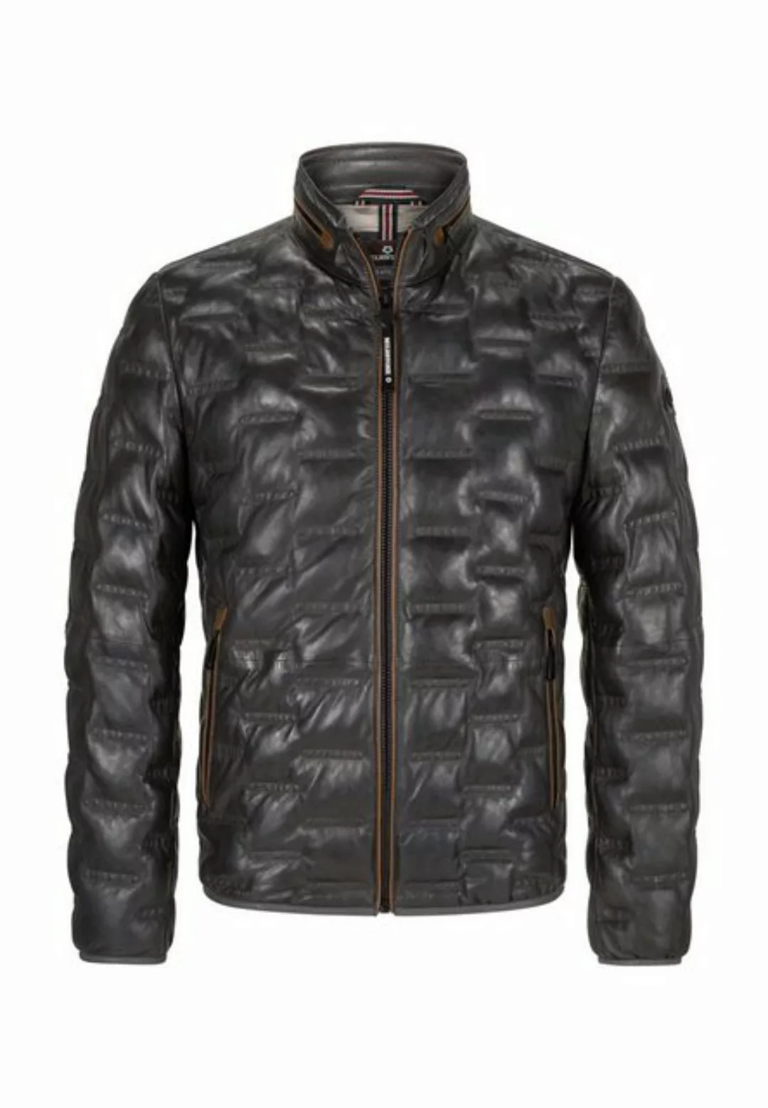 Milestone Lederjacke MSAversa mit Logo Badge günstig online kaufen