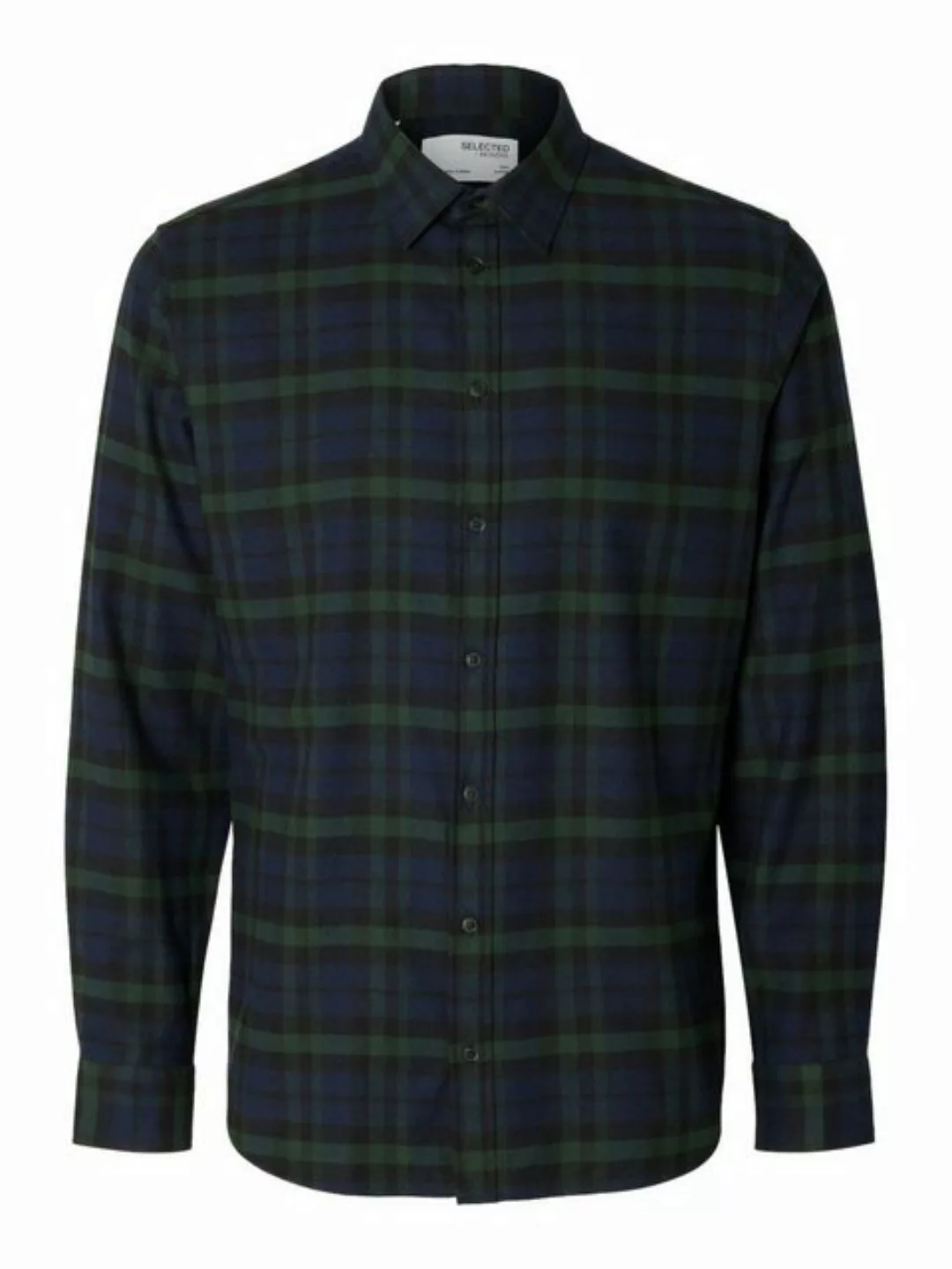 SELECTED HOMME Langarmhemd SLHSLIMOWEN-FLANNEL SHIRT LS NOOS günstig online kaufen