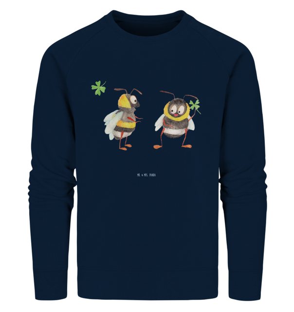 Mr. & Mrs. Panda Longpullover Größe XS Hummeln Kleeblatt - French Navy - Ge günstig online kaufen