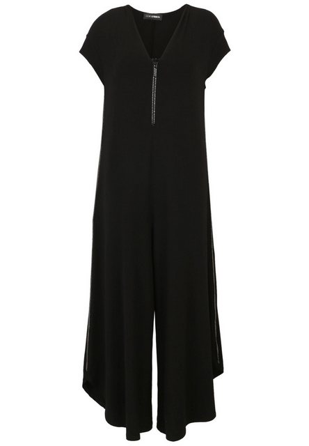 Doris Streich Jumpsuit (1-tlg) mit Strass-Reißverschluss günstig online kaufen