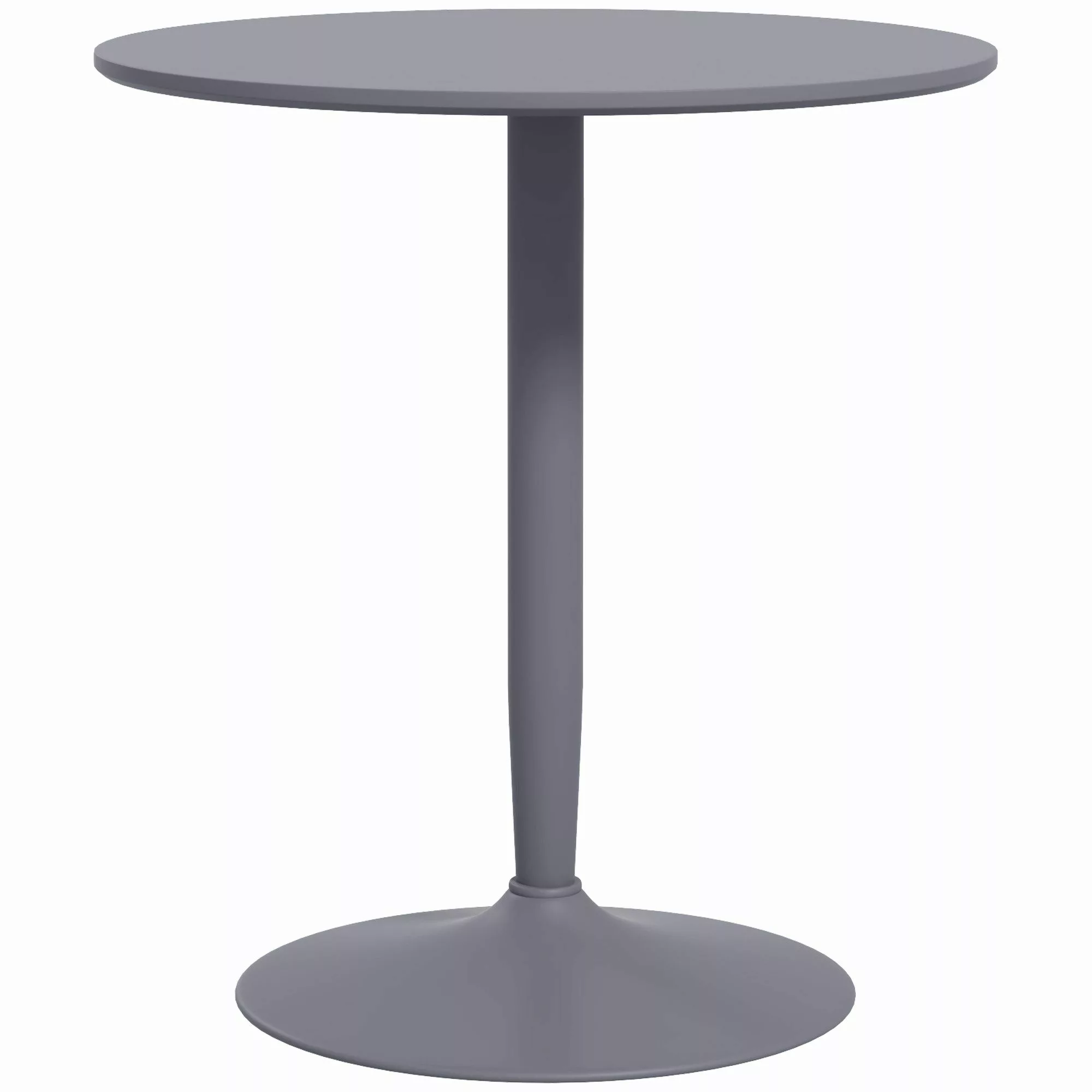 HOMCOM Esstisch Runder Küchentisch, Moderner Esszimmertisch günstig online kaufen