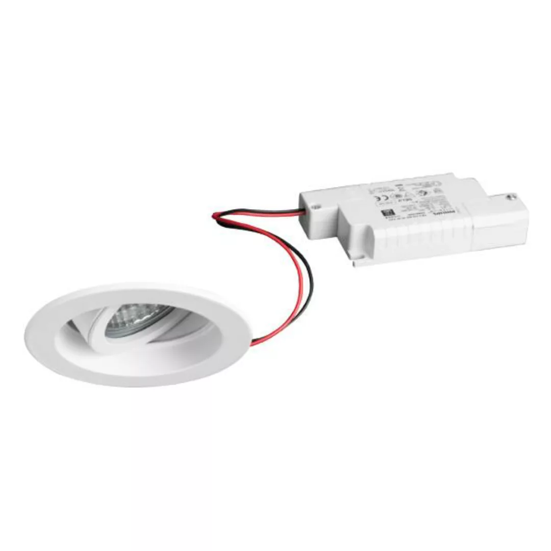 Brumberg LED-Einbaustrahlerset, Phasenab dimmbar, weiß - 39063073 günstig online kaufen