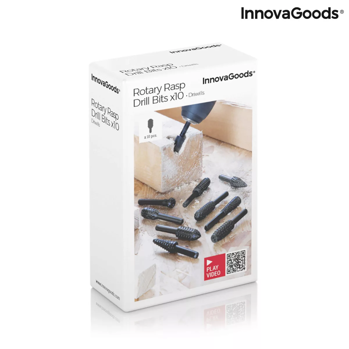 Fräser-set Driwills Innovagoods 10 Stück günstig online kaufen