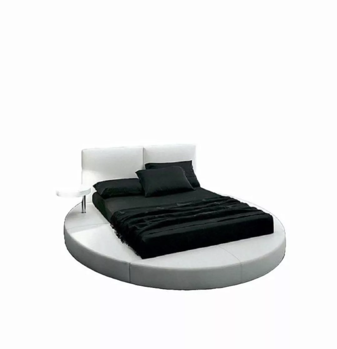 JVmoebel Bett Rundes Bett Rund Design Betten Leder Doppel Luxus Hotel Geste günstig online kaufen