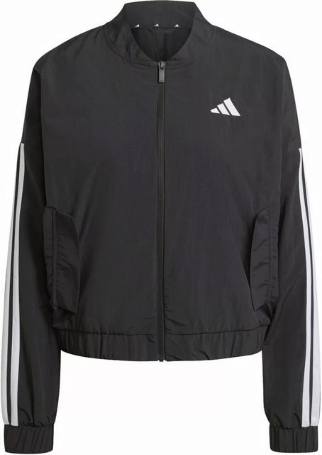 adidas Sportswear Anorak W 3S WV BOMBER CBLACK/FTWWHT/SOLRED günstig online kaufen