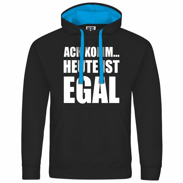 deinshirt Kapuzenpullover Herren Kapuzenpullover Ach komm Heute ist egal Mi günstig online kaufen