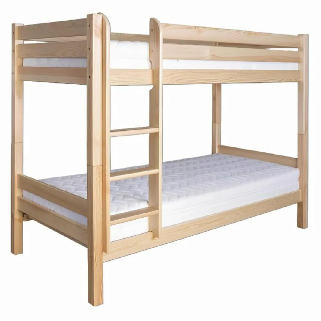 Xlmoebel Bett Neu Vollholz Möbel für Kinderzimmer: Kiefer Holz Hochbett (1- günstig online kaufen