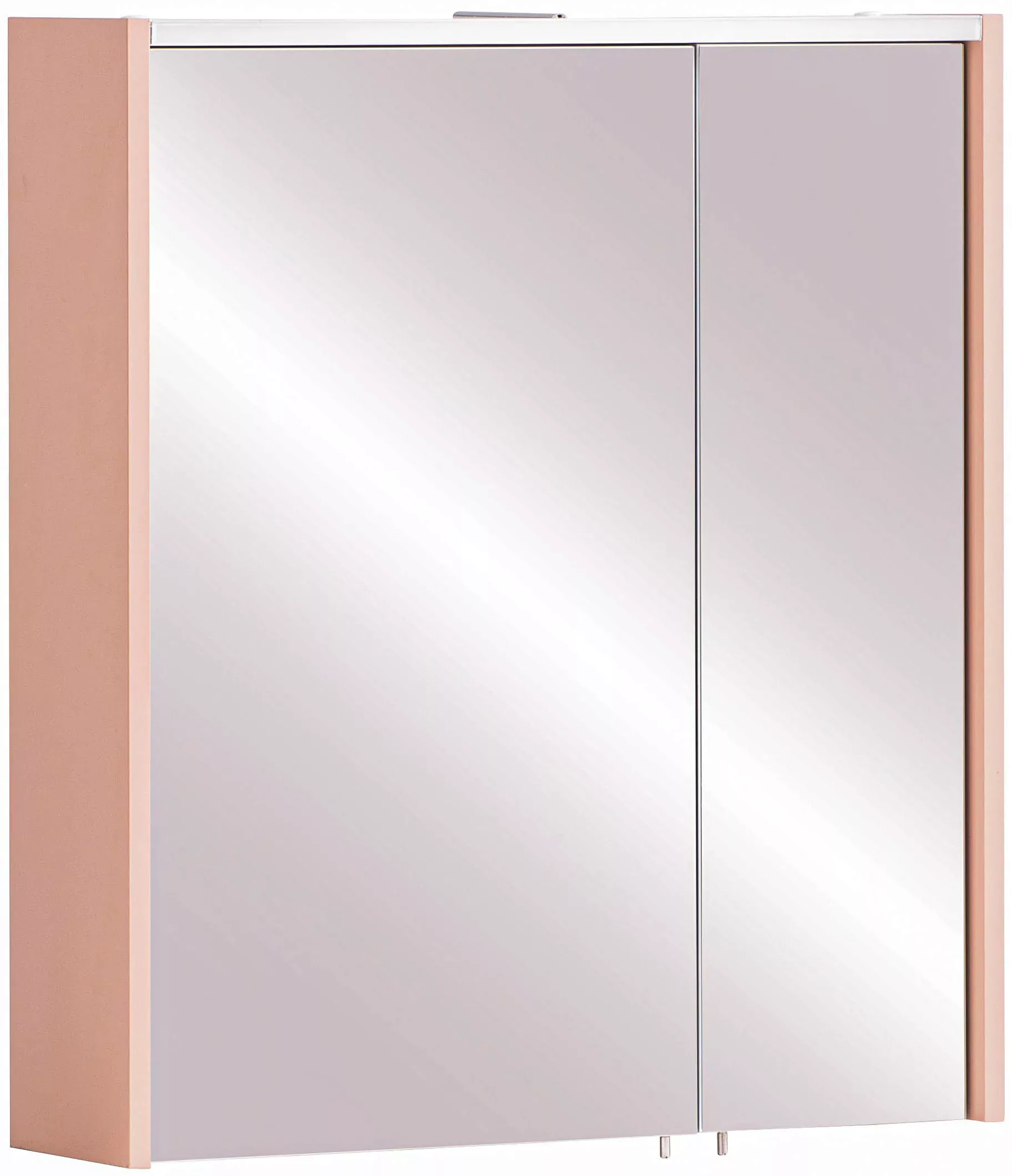 Schildmeyer Spiegelschrank "Smash, Breite 63 cm", Apricot Dekor, inkl. LED- günstig online kaufen