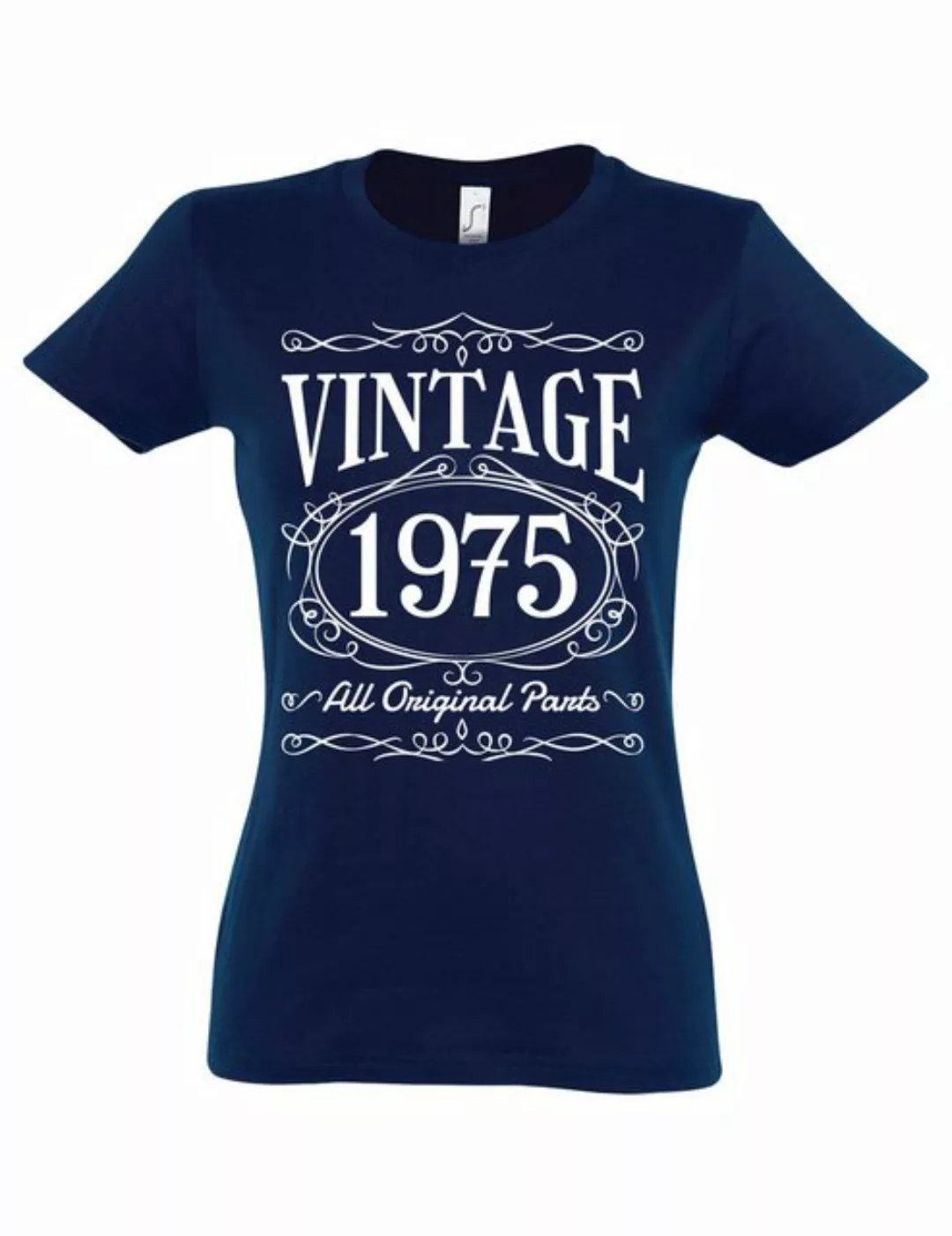 Youth Designz Print-Shirt Damen T-shirt Jahrgang 1975 Vintage Geburtstag Fr günstig online kaufen