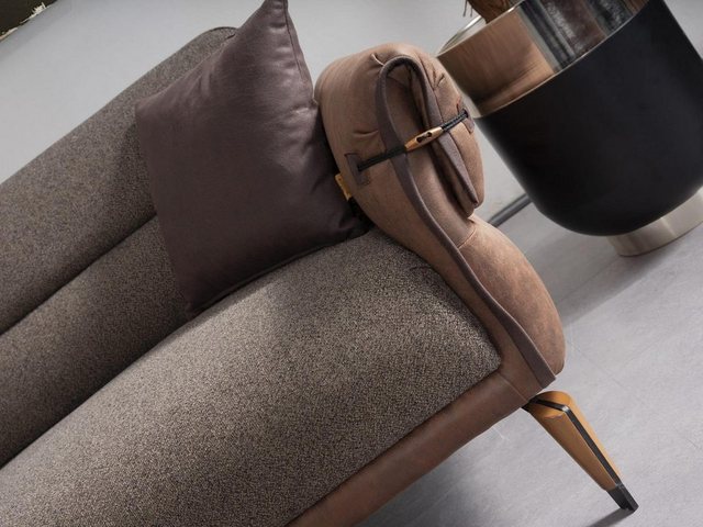 JVmoebel Sofa Sofa Zweisitzer Polstermöbel Wohnzimmer Textil Möbel Polsterm günstig online kaufen