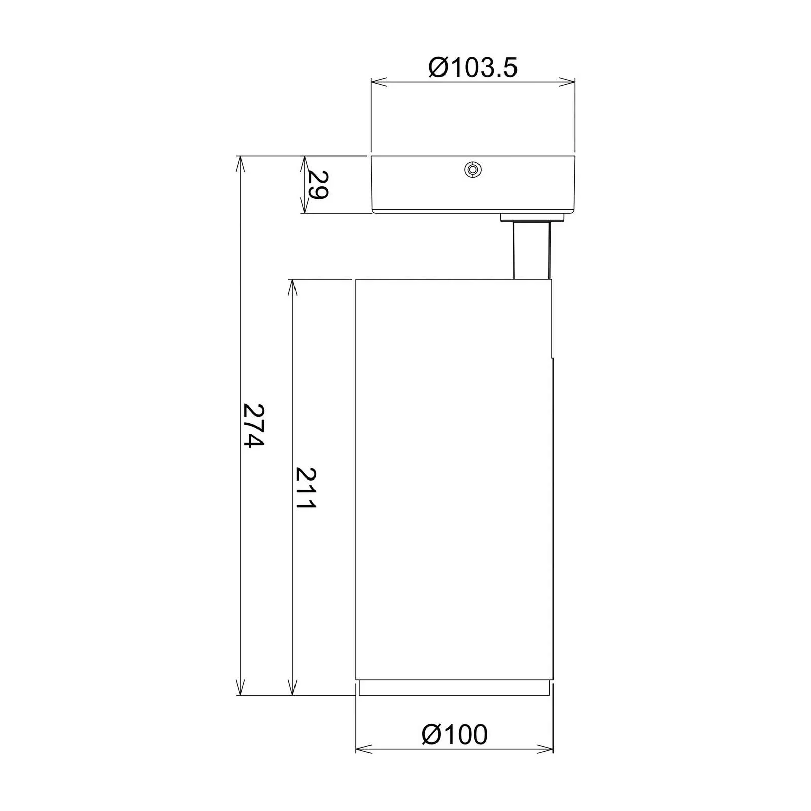 LED-Deckenstrahler Lucea, justierbar, 30 W weiß günstig online kaufen