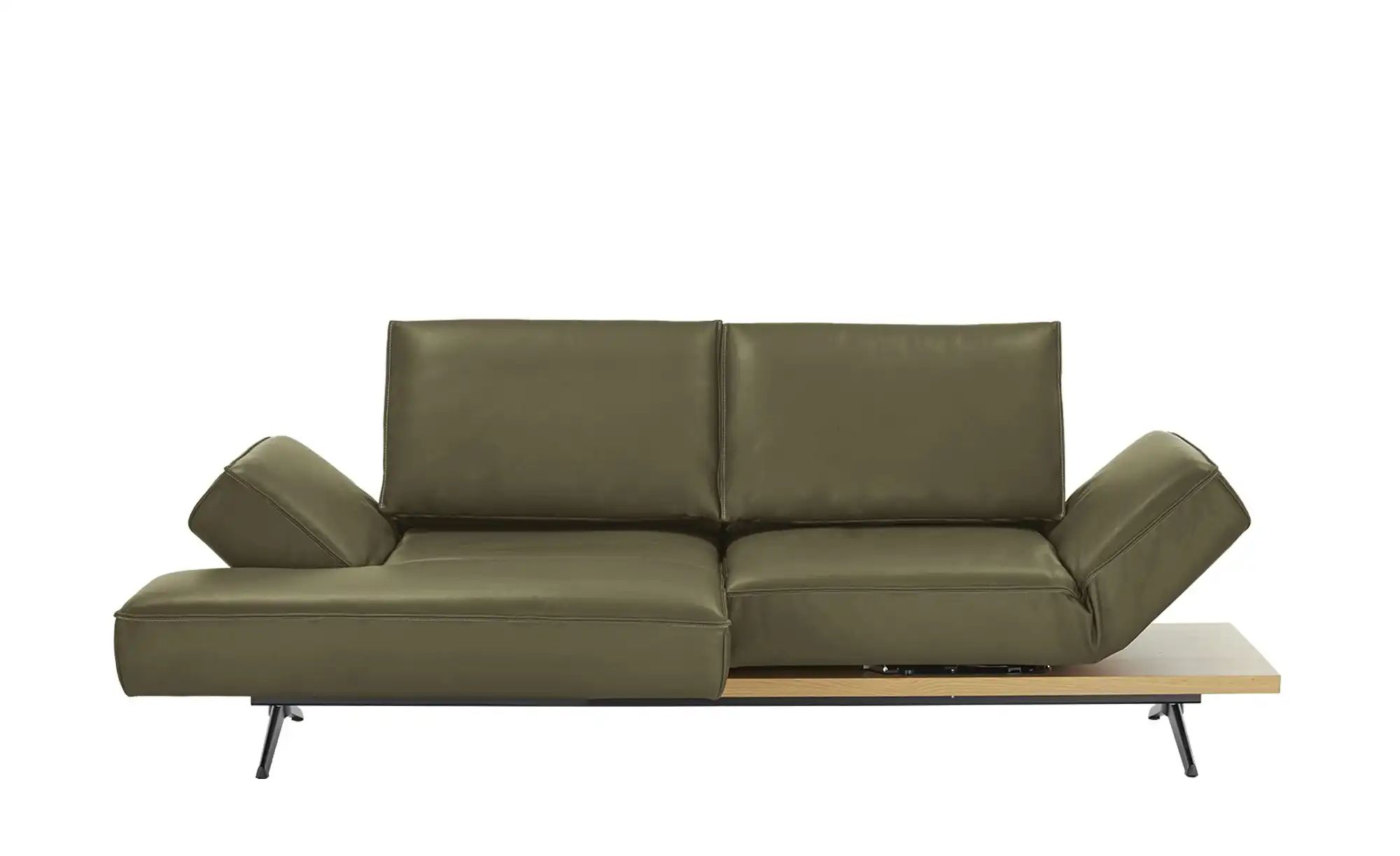 KOINOR Ecksofa Echtleder Phoenix ¦ grün ¦ Maße (cm): B: 240 H: 116 T: 132.0 günstig online kaufen