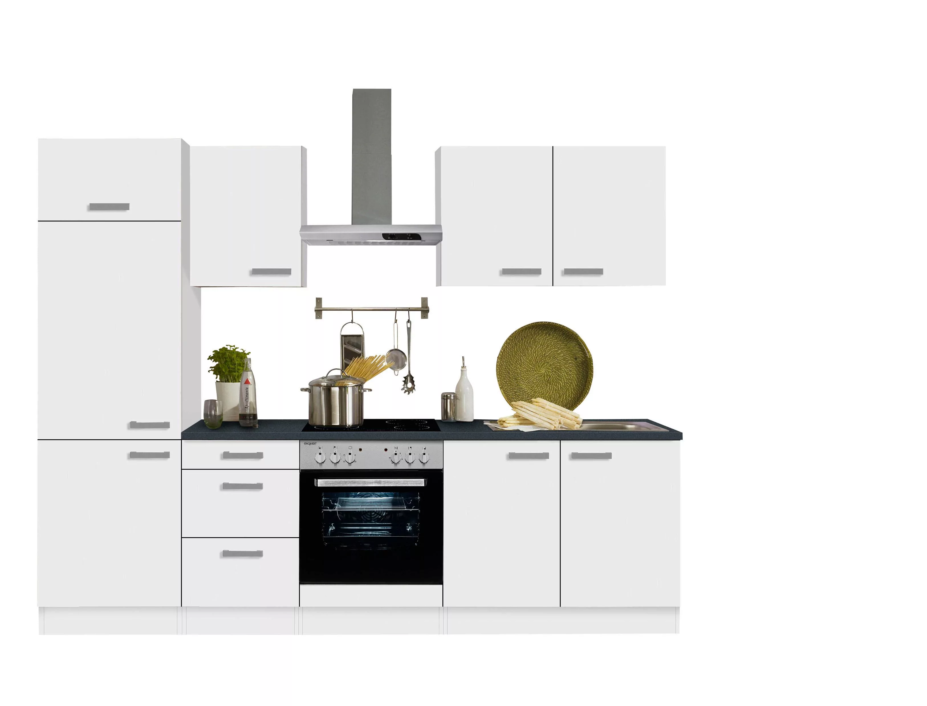 OPTIFIT Küchenzeile "Odense", Breite 270 cm, mit 28 mm starker Arbeitsplatt günstig online kaufen