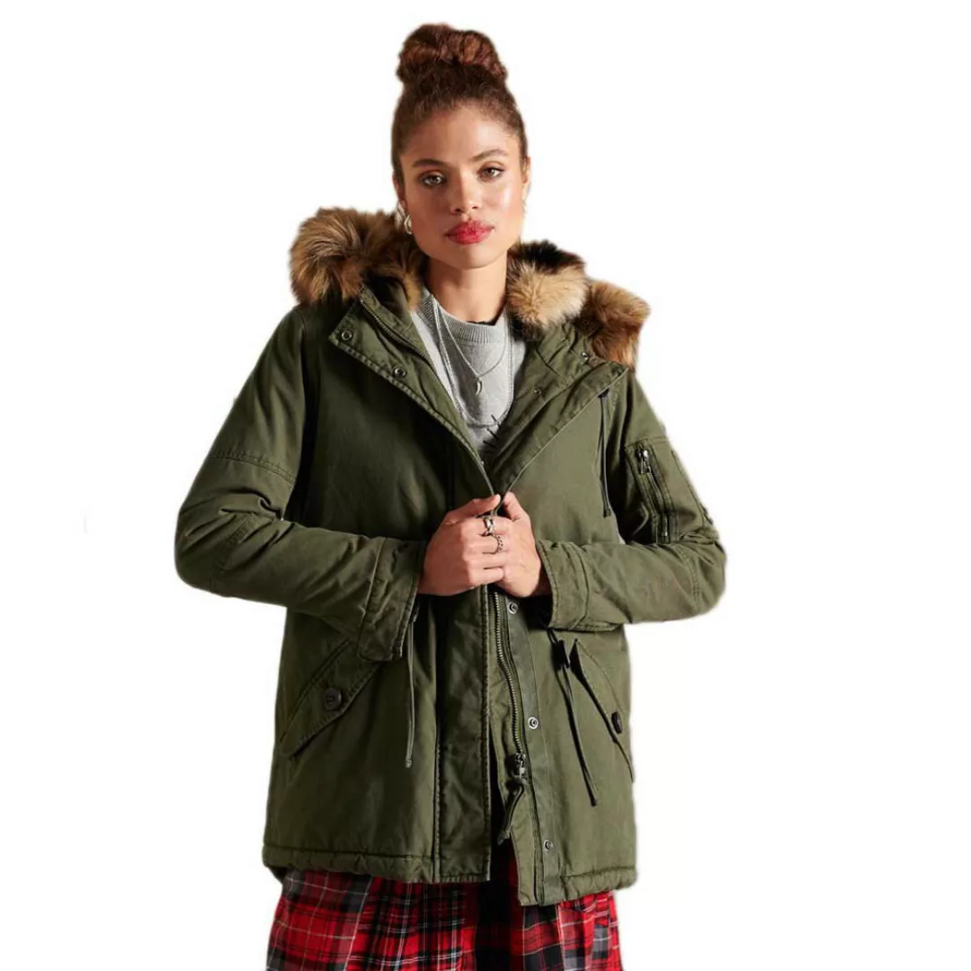 Superdry Premium Military Parka M Khaki günstig online kaufen