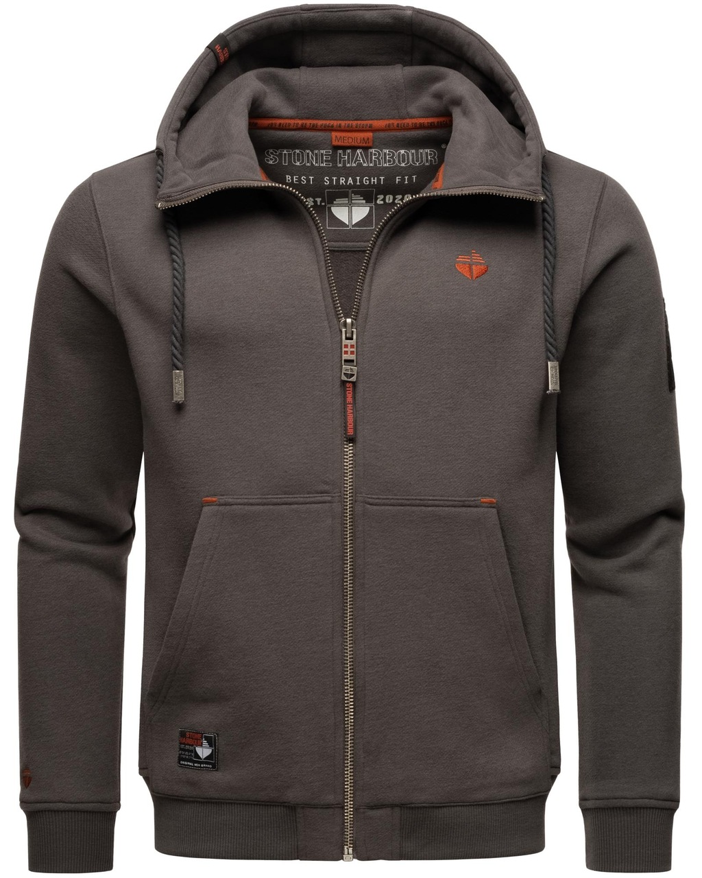 Stone Harbour Kapuzensweatjacke "Jacobi Jamie", Sweatjacke mit Kapuze und g günstig online kaufen