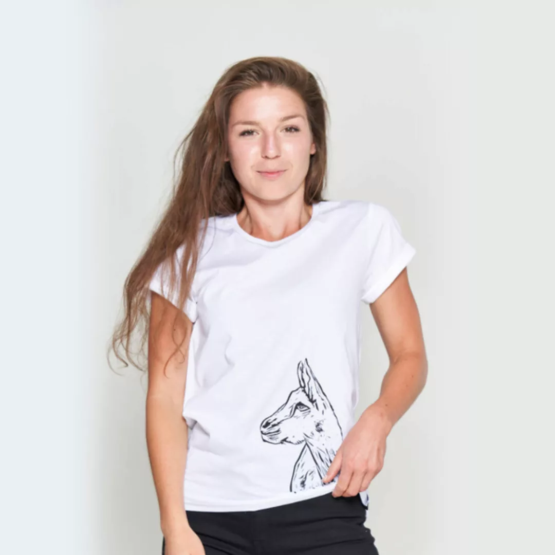 T-shirt Tailliert Ziege günstig online kaufen