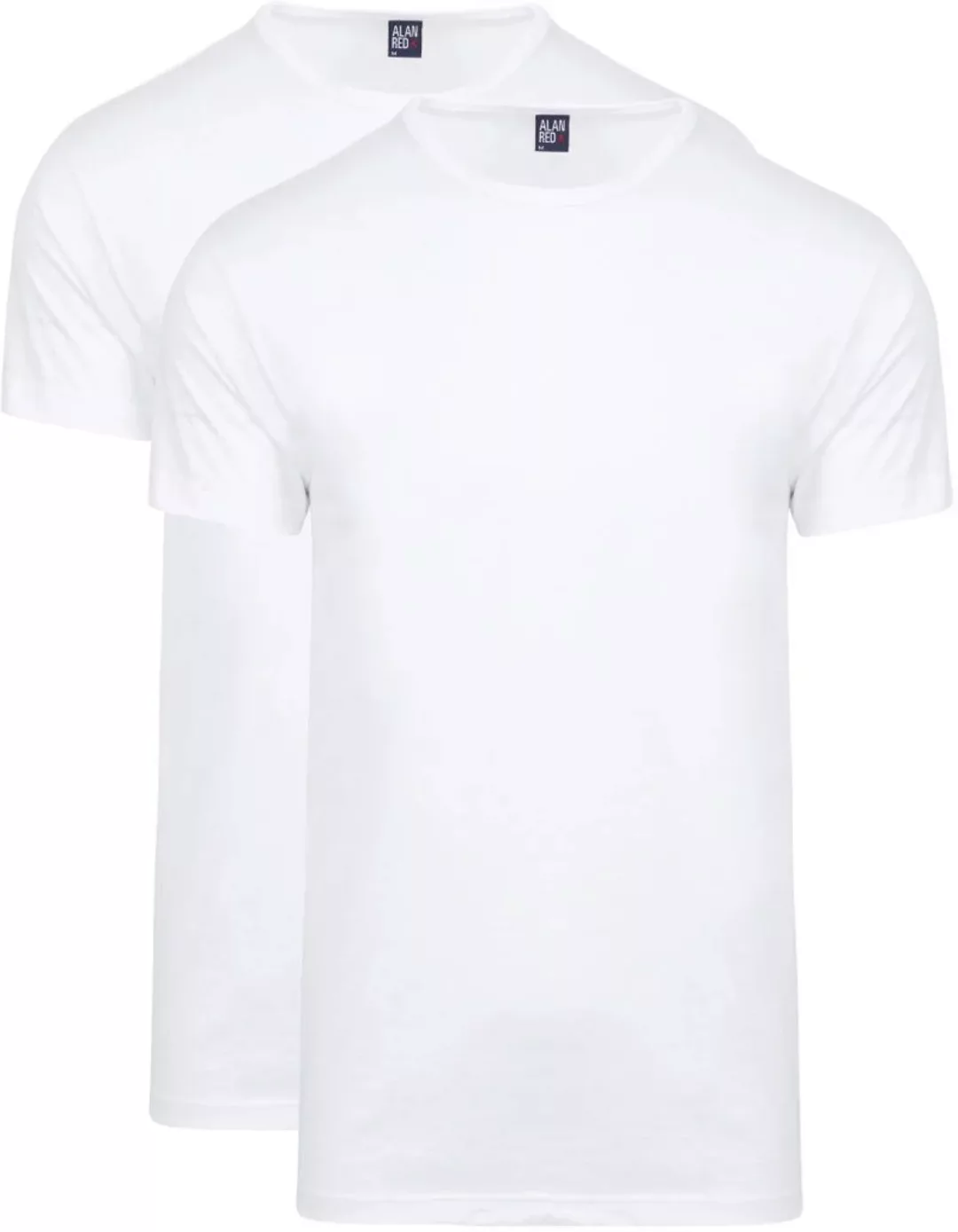 Alan Red T-Shirt Derby Weiß  (2er-Pack) - Größe XXL günstig online kaufen