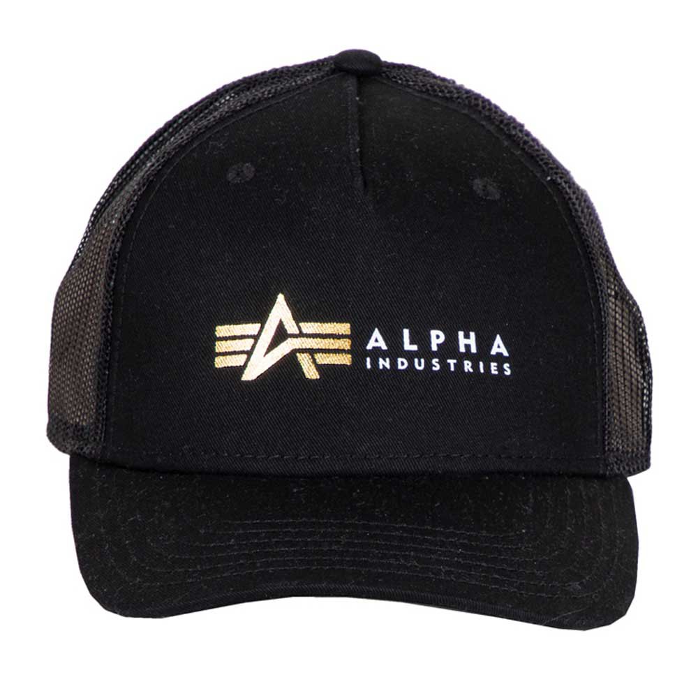 Alpha Industries Foil Print Trucker-kappe One Size Black günstig online kaufen