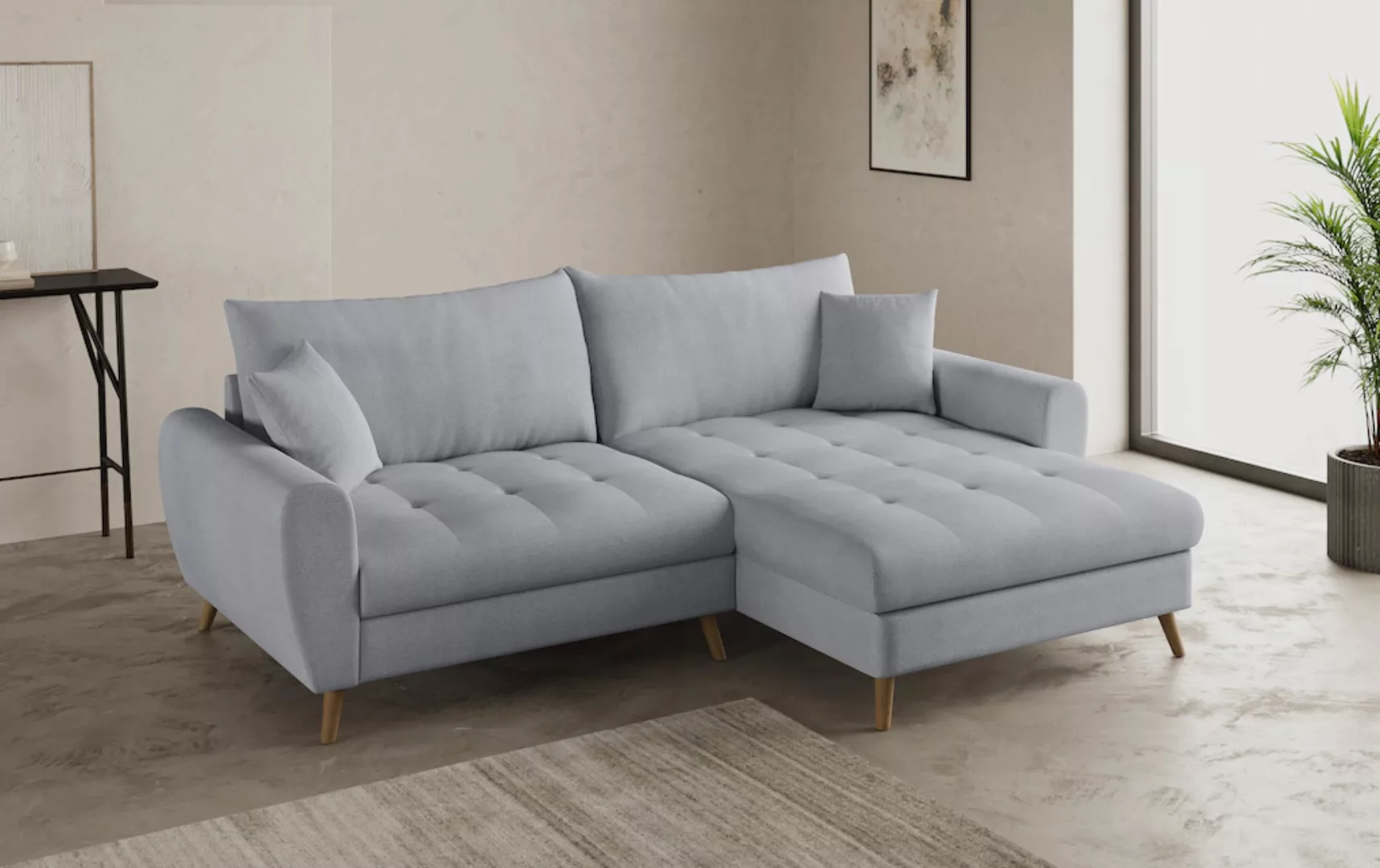 Mr. Couch Ecksofa »Blackburn II L-Form«, Wahlweise mit Kaltschaumpolsterung günstig online kaufen