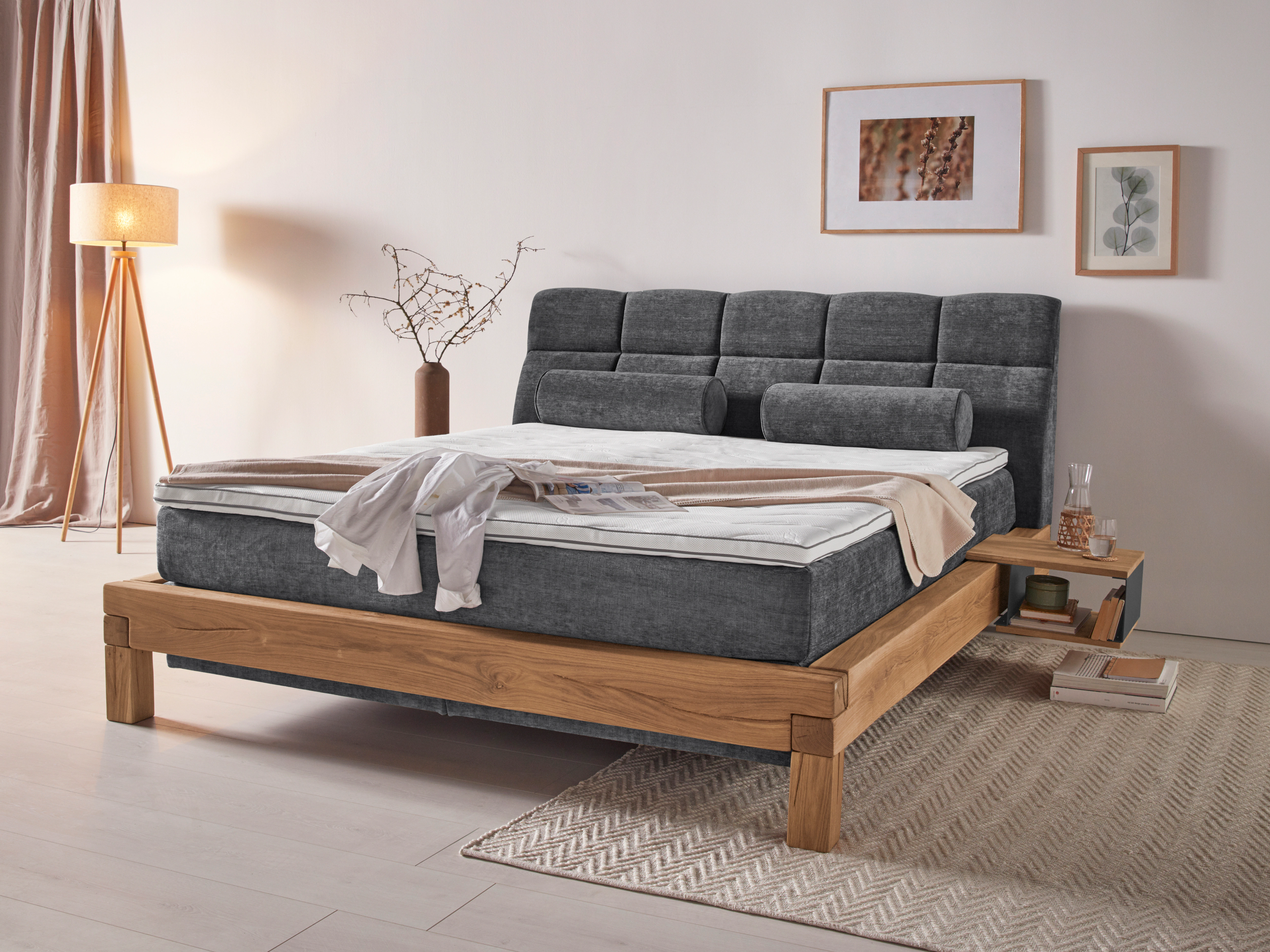 Home affaire Boxspringbett "Villads" günstig online kaufen