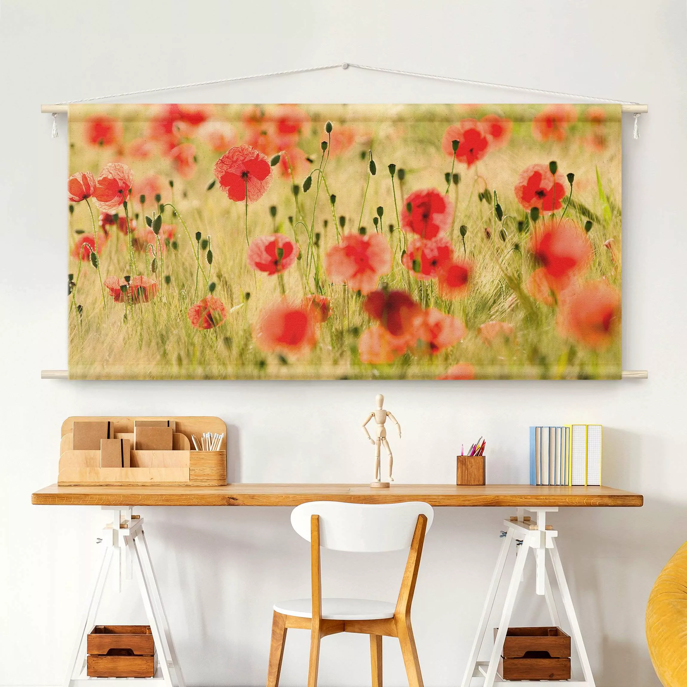 Wandteppich Summer Poppies günstig online kaufen