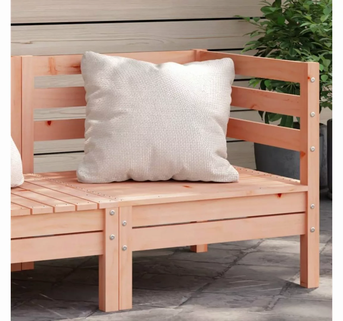 vidaXL Loungesofa Garten-Ecksofa Massivholz Douglasie, 1 Teile günstig online kaufen