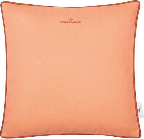 TOM TAILOR HOME Dekokissen »Dove Signature«, mit Paspel, Kissenhülle ohne F günstig online kaufen