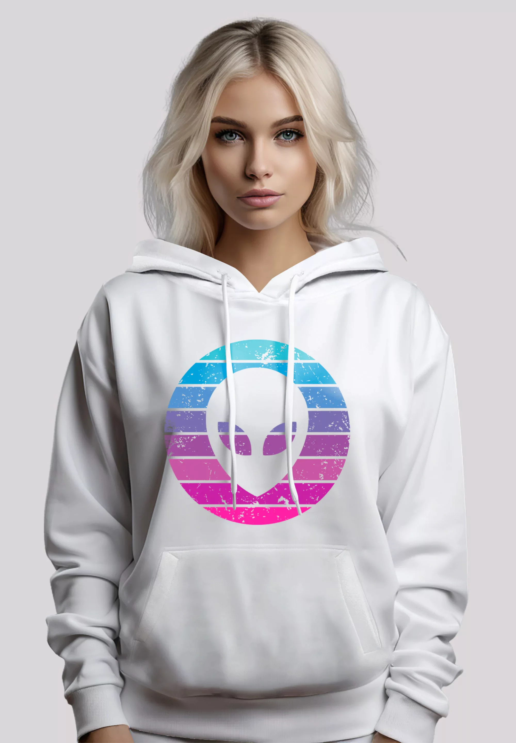 F4NT4STIC Kapuzenpullover "Alien Kopf", Premium Qualität günstig online kaufen