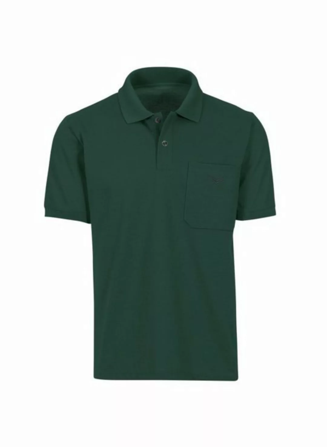 Trigema Poloshirt TRIGEMA Polohemd mit Brusttasche (1-tlg) günstig online kaufen