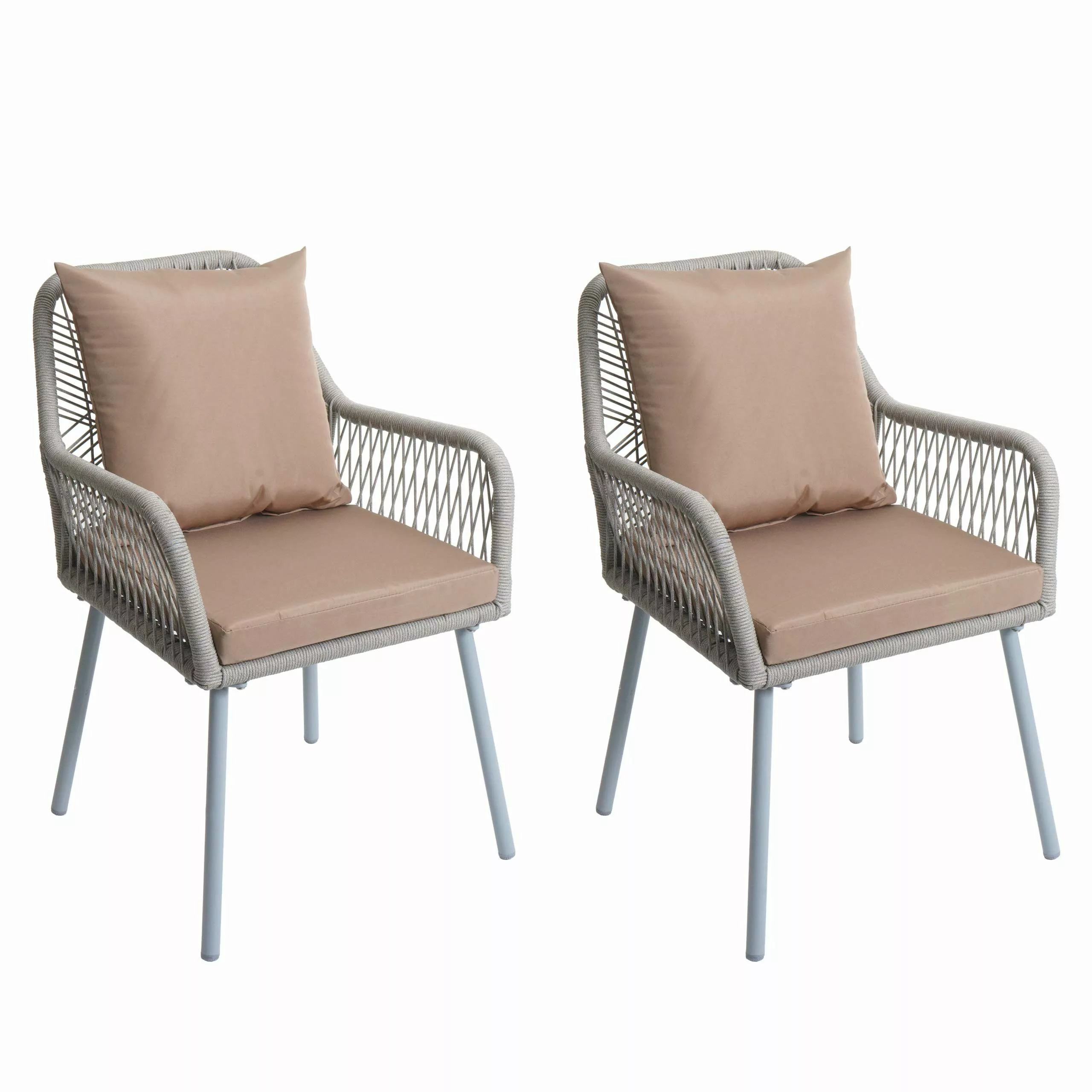 MCW Gartenstuhl MCW-O12-R (2 St), Mit günstig online kaufen