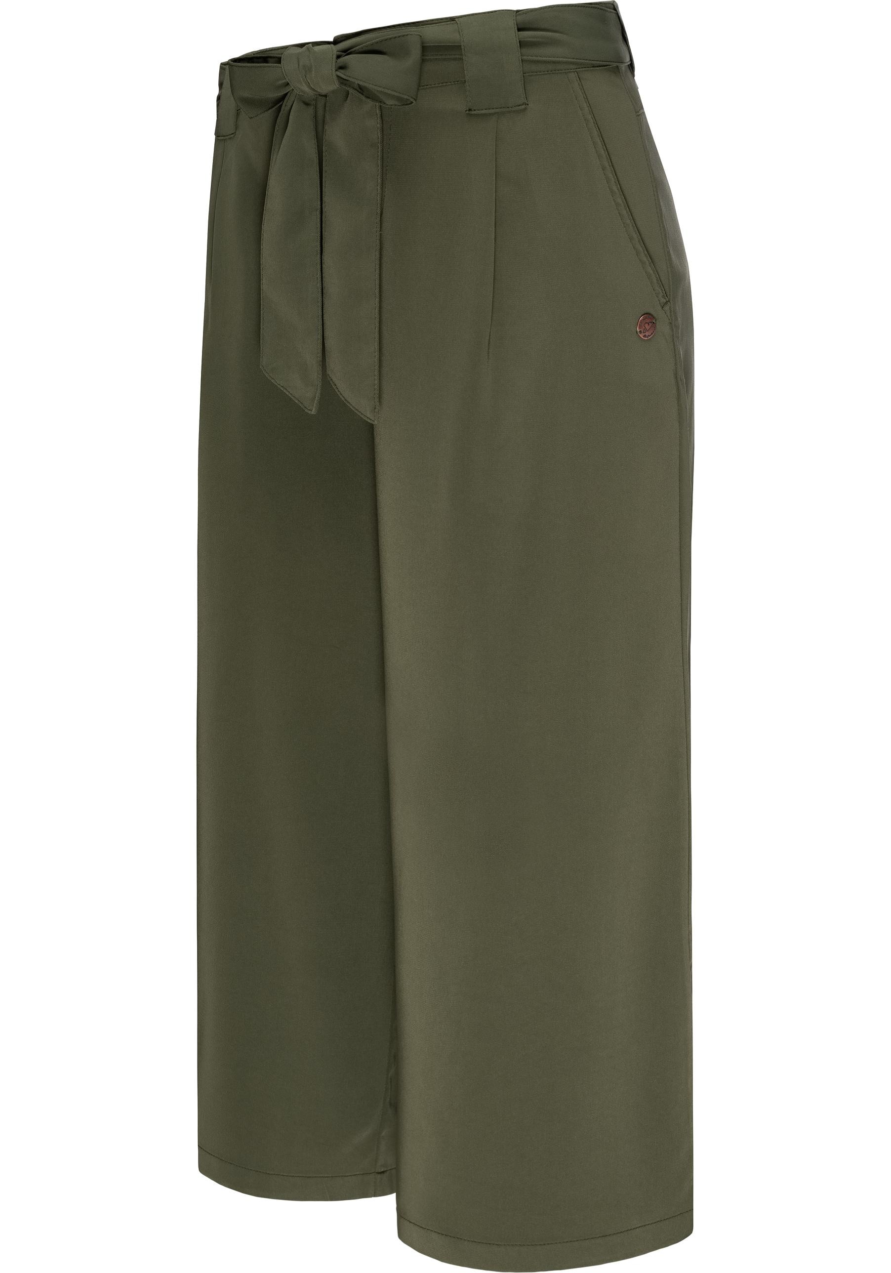 Ragwear Stoffhose "Yara", Stylische Culotte Hose mit Gürtel günstig online kaufen