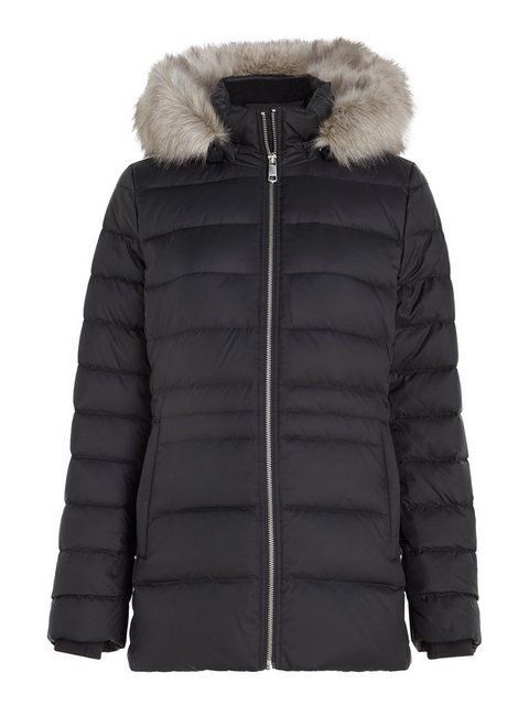 Tommy Hilfiger Daunenjacke TYRA DOWN JACKET WITH FUR mit Kunstpelz-Besatz a günstig online kaufen