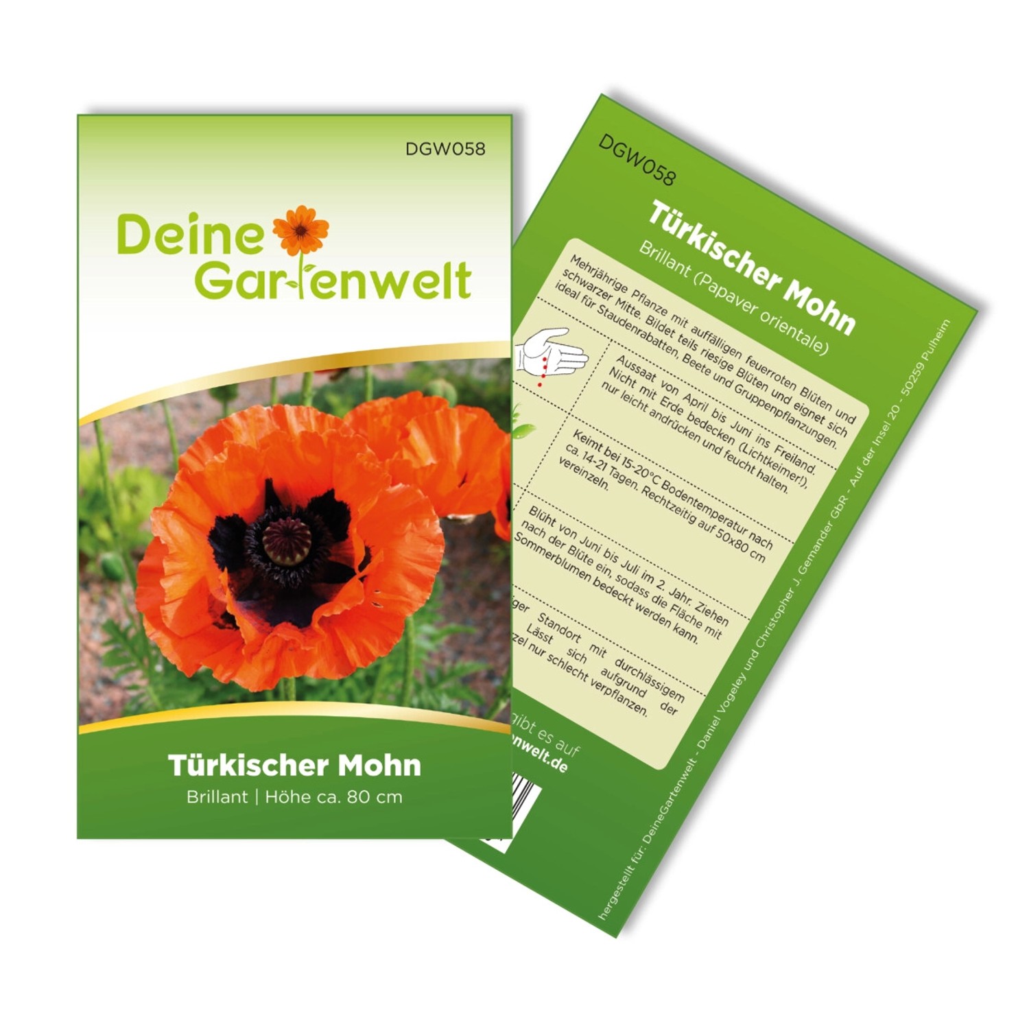 Deine Gartenwelt Türkischer Mohn Samen günstig online kaufen
