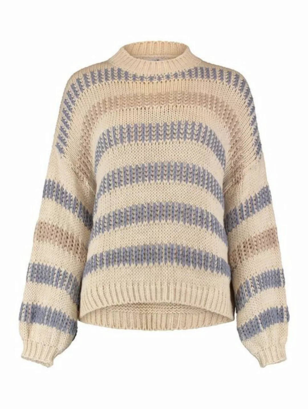 HaILY’S Strickpullover Hailys Strickpullover Jo44sie beige/denim günstig online kaufen