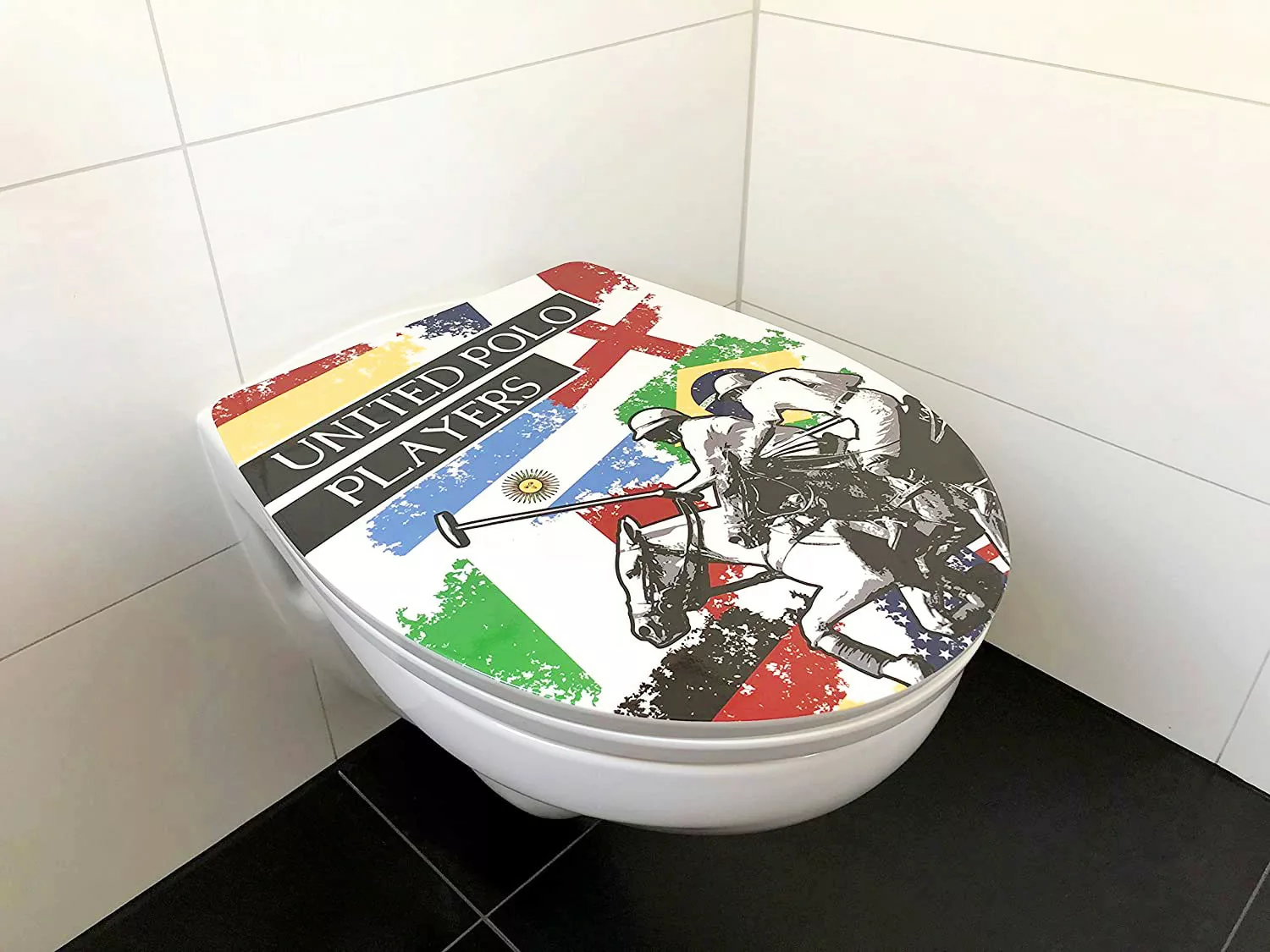 ADOB WC-Sitz »United Polo«, Absenkautomatik, zur Reinigung auf Knopfdruck a günstig online kaufen