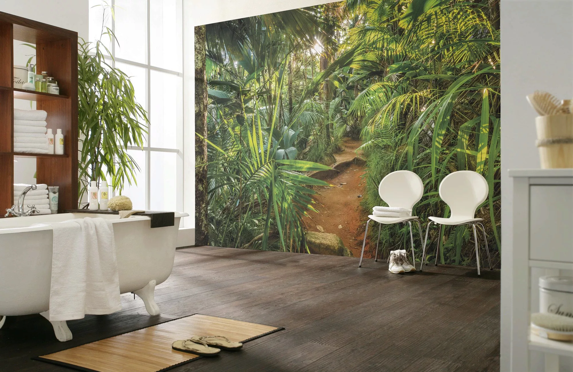 Komar Fototapete Jungle Trail 368 cm x 254 cm FSC® günstig online kaufen