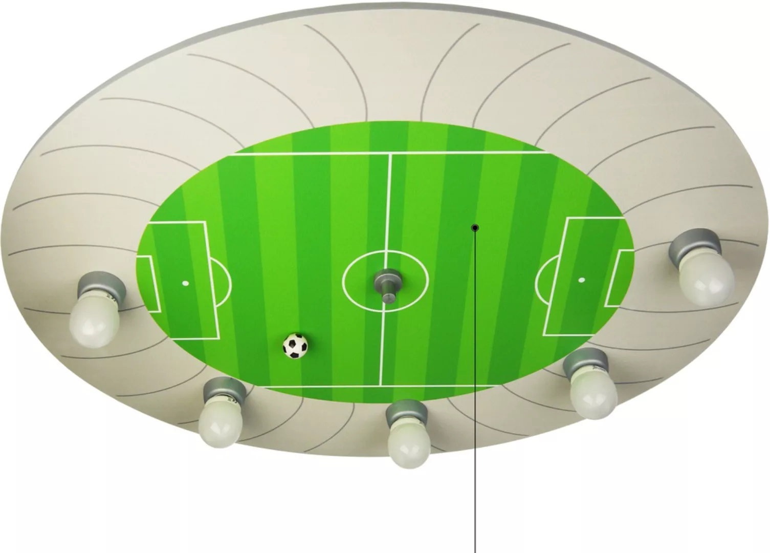 Deckenleuchte Fußballstadion mit LED-Lichtpunkten günstig online kaufen