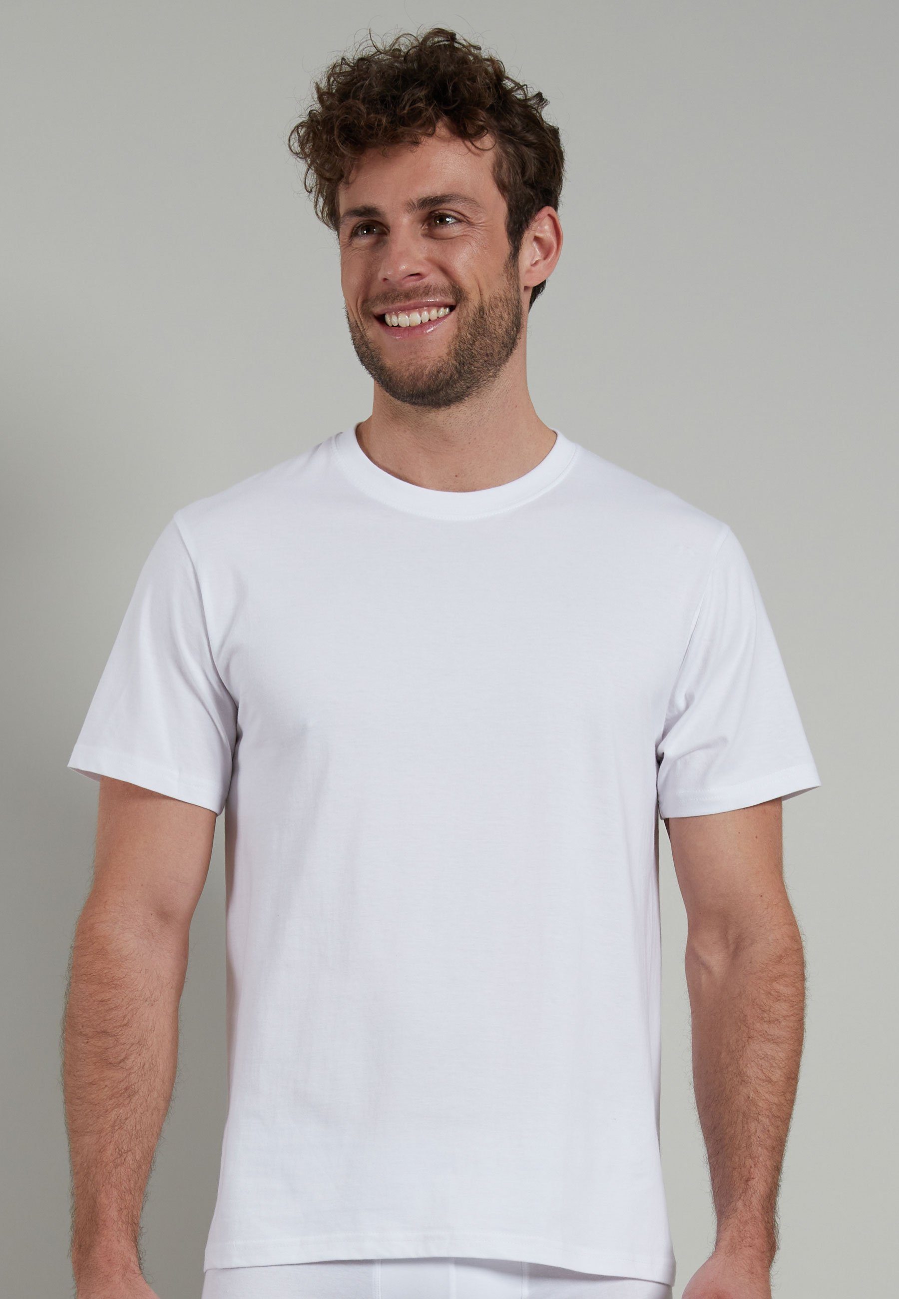GÖTZBURG Unterziehshirt GÖTZBURG Herren T-Shirt weiß günstig online kaufen