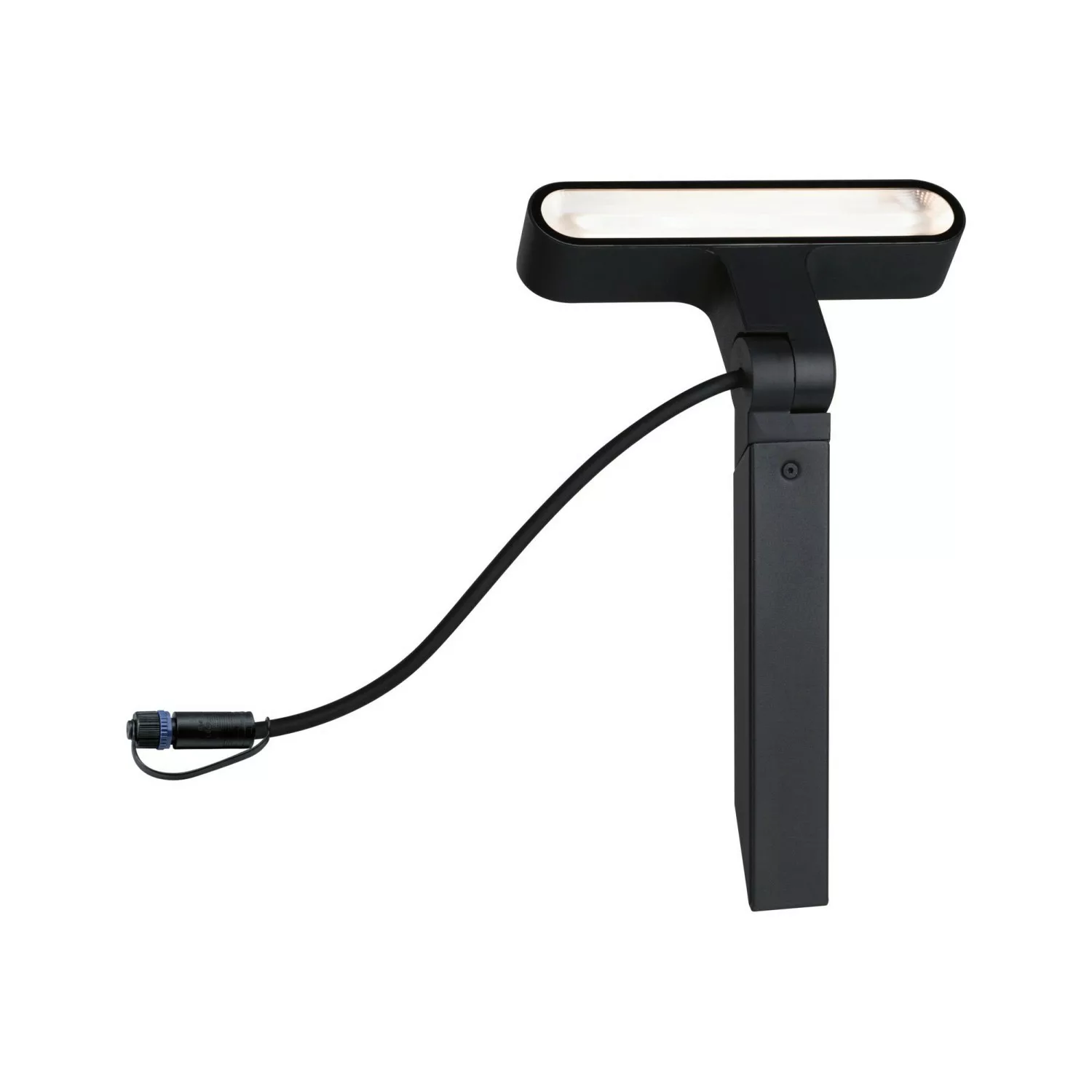 Paulmann LED-Gartenstrahler Plug & Shine Ito Horizontal 3000 K 6 W Anthrazi günstig online kaufen