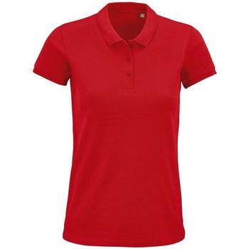 Sols  Poloshirt PLANET - POLO MUJER -100% algodón biológico color rojas günstig online kaufen