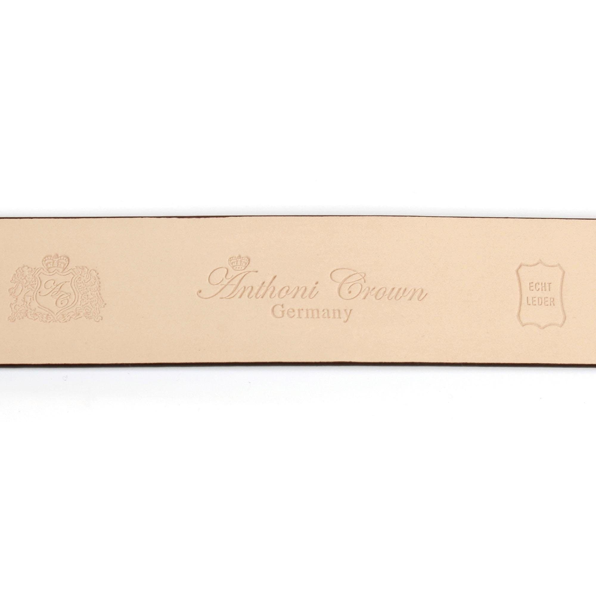 Anthoni Crown Ledergürtel, in angesagter Cognac-Farbe günstig online kaufen